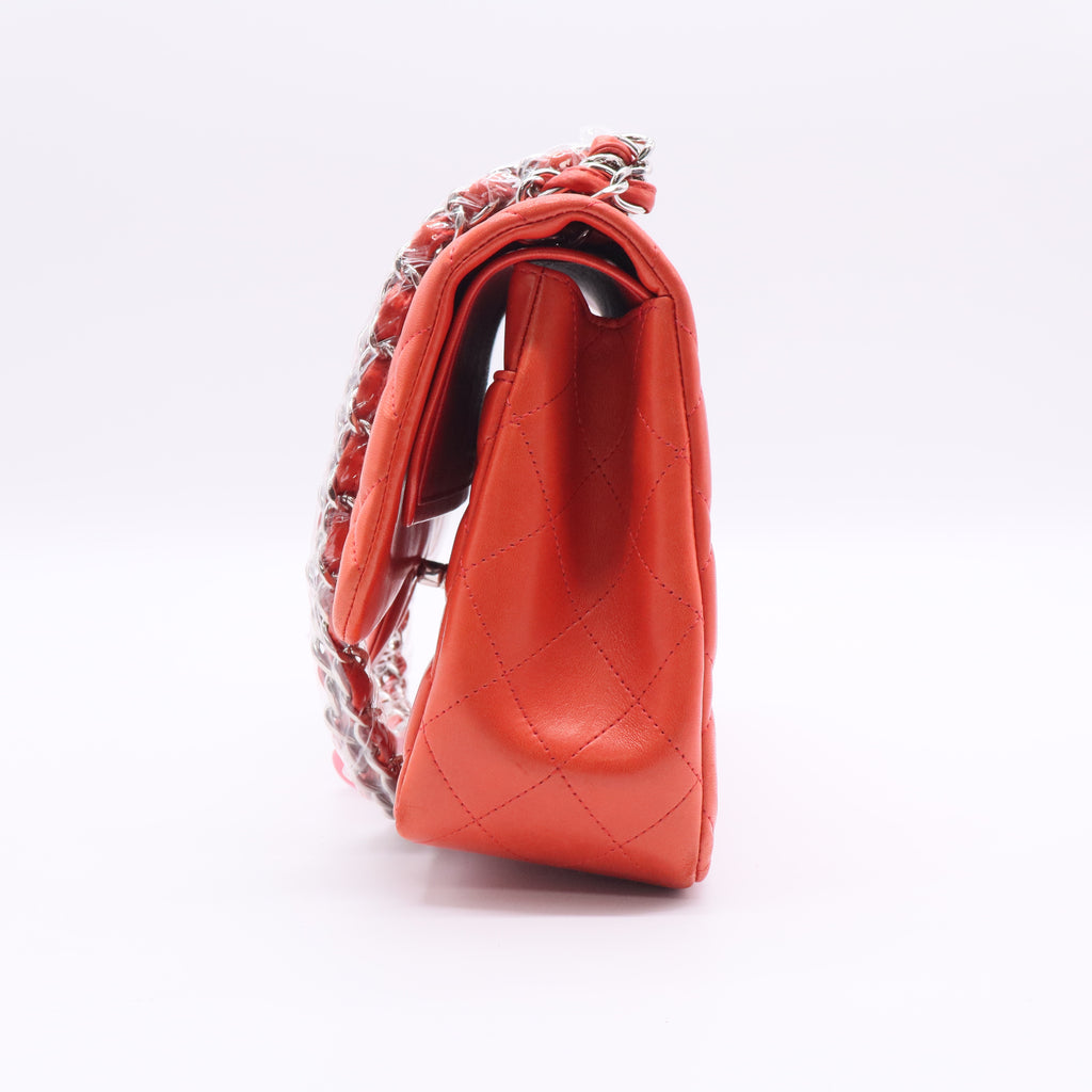 Chanel Classic Double Flap Bag Quilted Lambskin Jumbo Twins LDJ2574