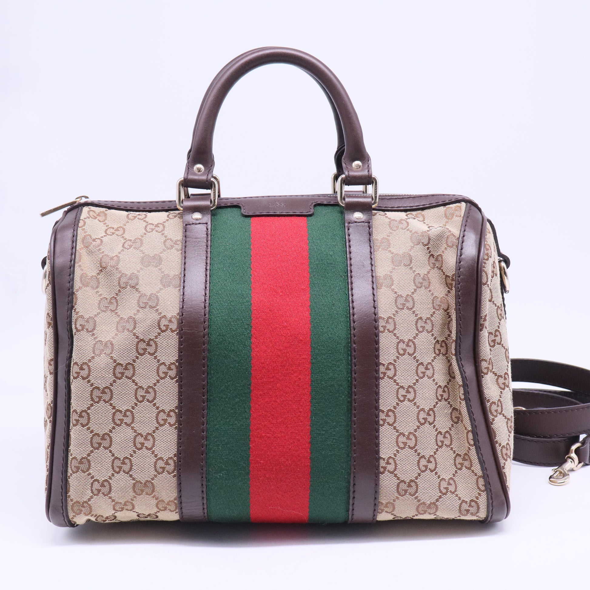 Vintage Web Original GG Boston Bag