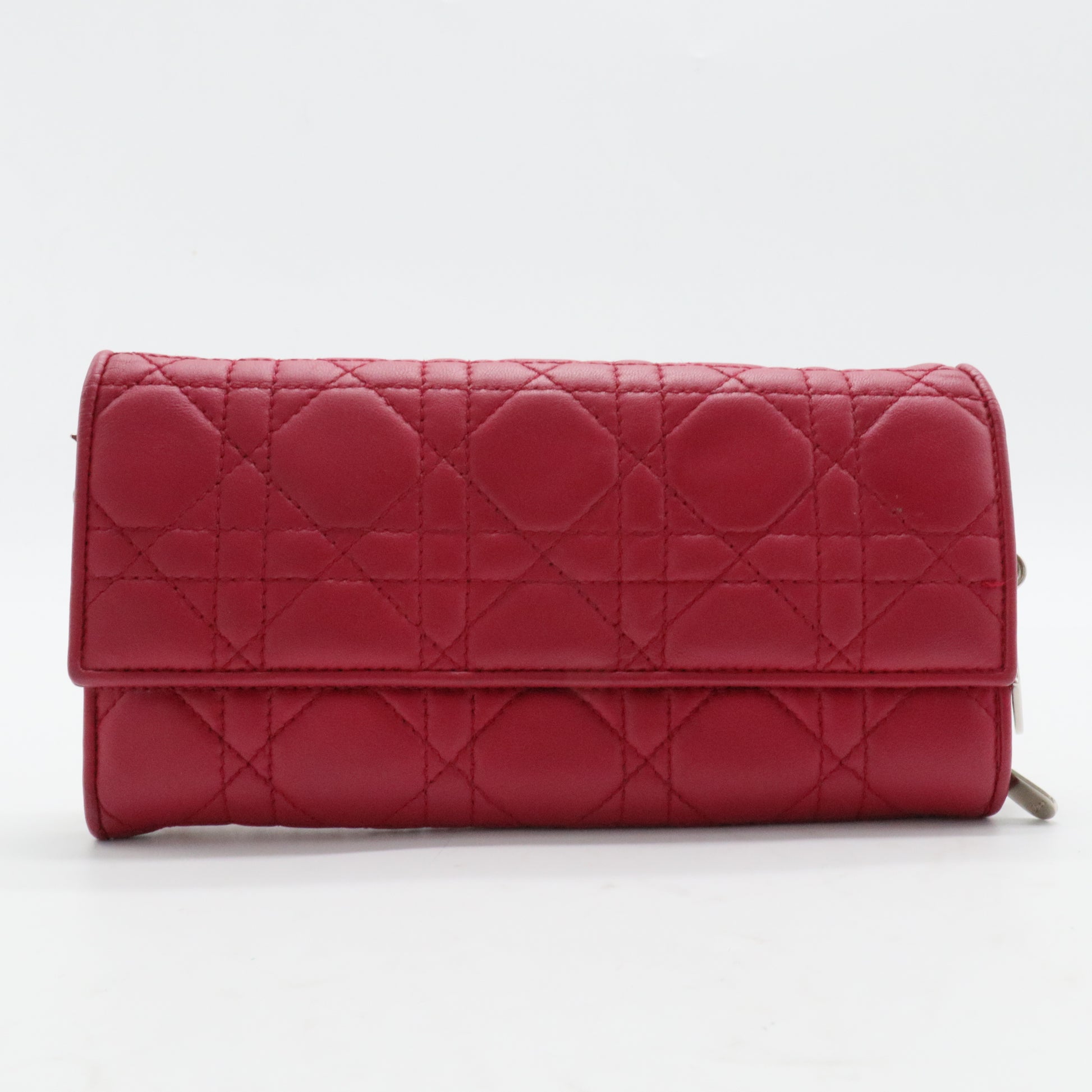 Quilted Cannage Leather Lady Dior Wallet