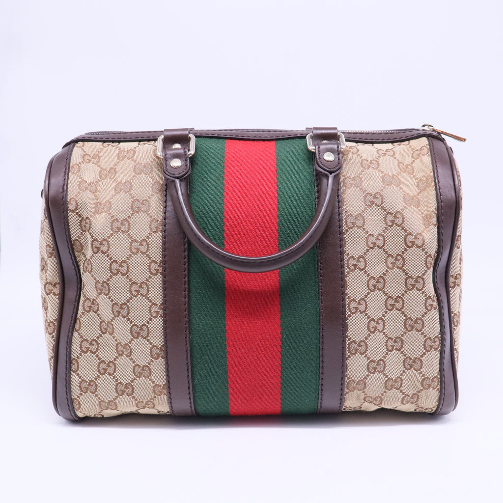 Vintage Web Original GG Boston Bag