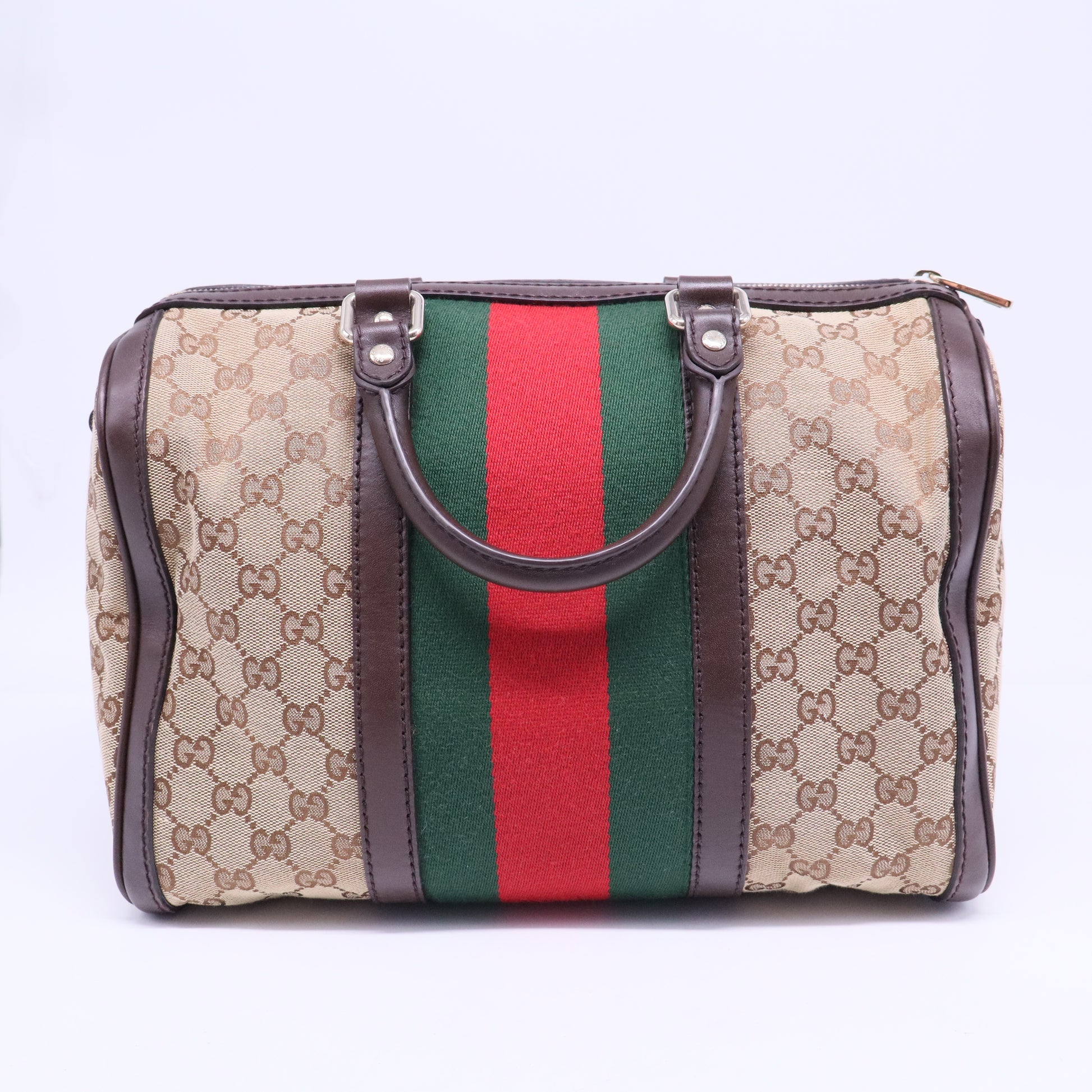 Vintage Web Original GG Boston Bag