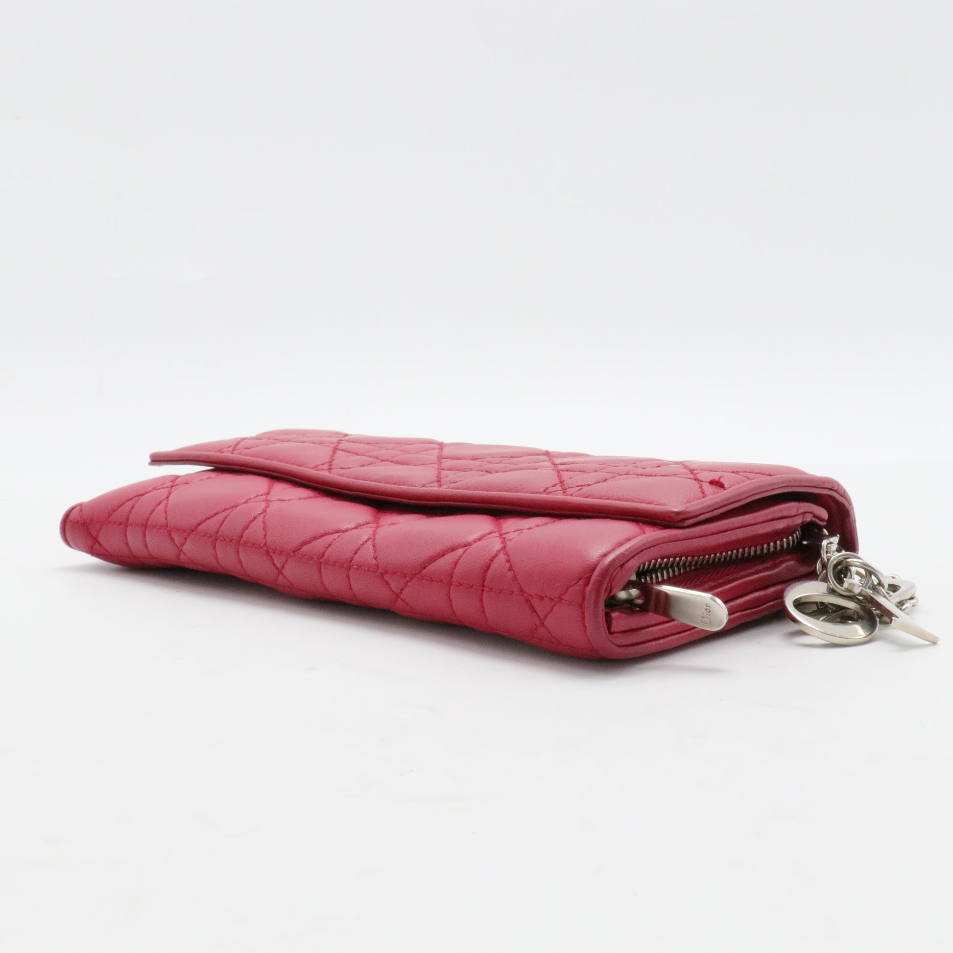 Quilted Cannage Leather Lady Dior Wallet