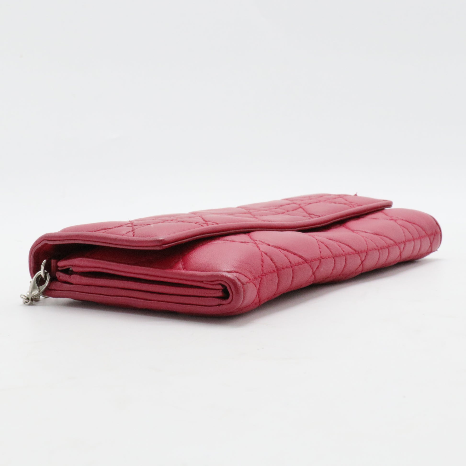 Quilted Cannage Leather Lady Dior Wallet