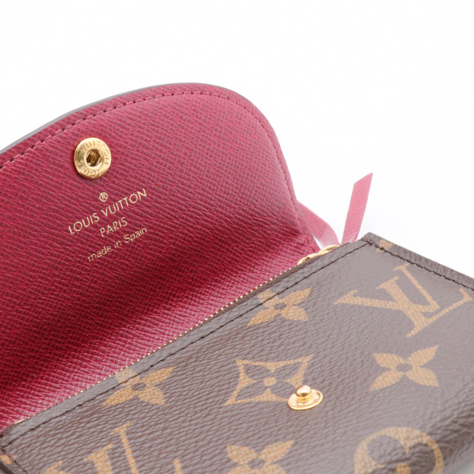 Monogram Rosalie Coin Purse Fuchsia for Gisel