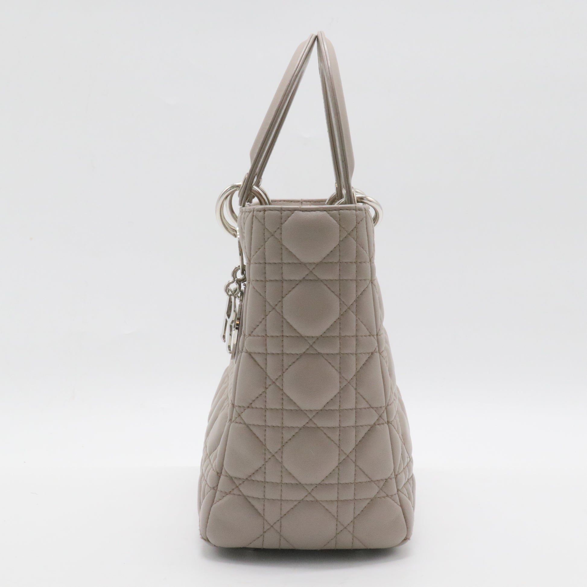 Lady Dior Bag Cannage Quilt Lambskin Medium