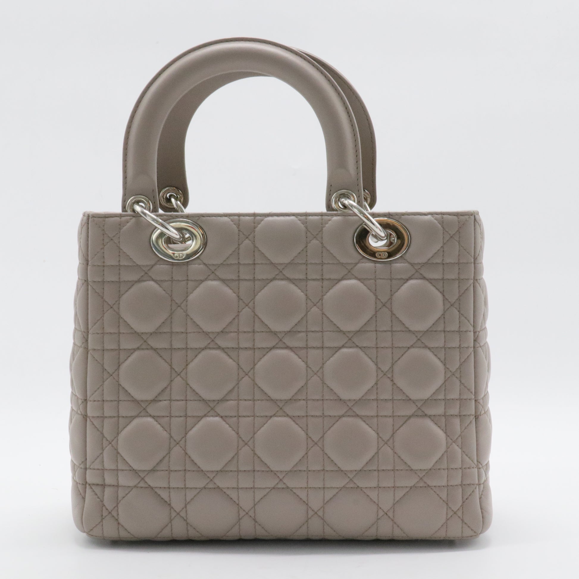 Lady Dior Bag Cannage Quilt Lambskin Medium