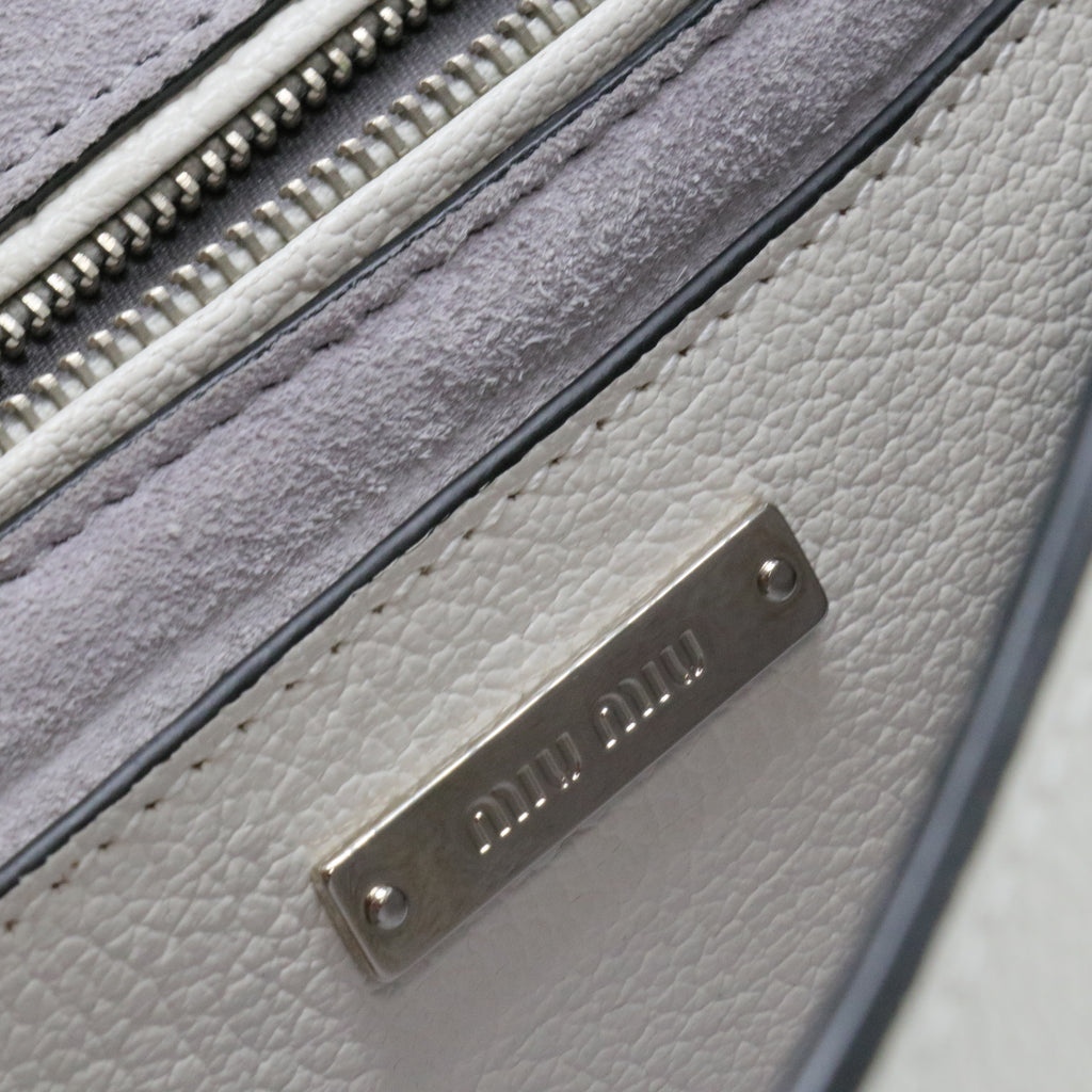 Miu Miu Crystal Buckle Crossbody Ba