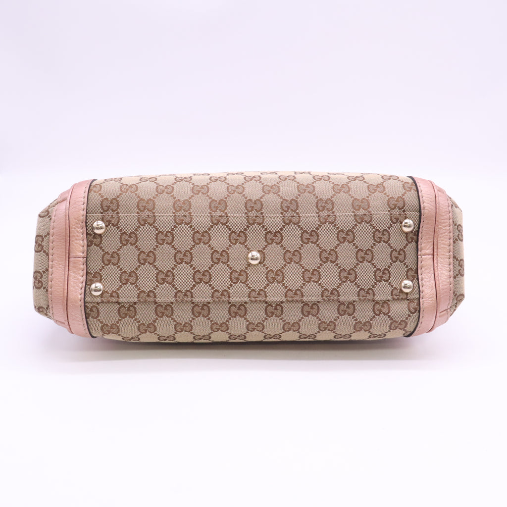 Gucci GG Canvas Bella Top Handle Satchel Bag B24181