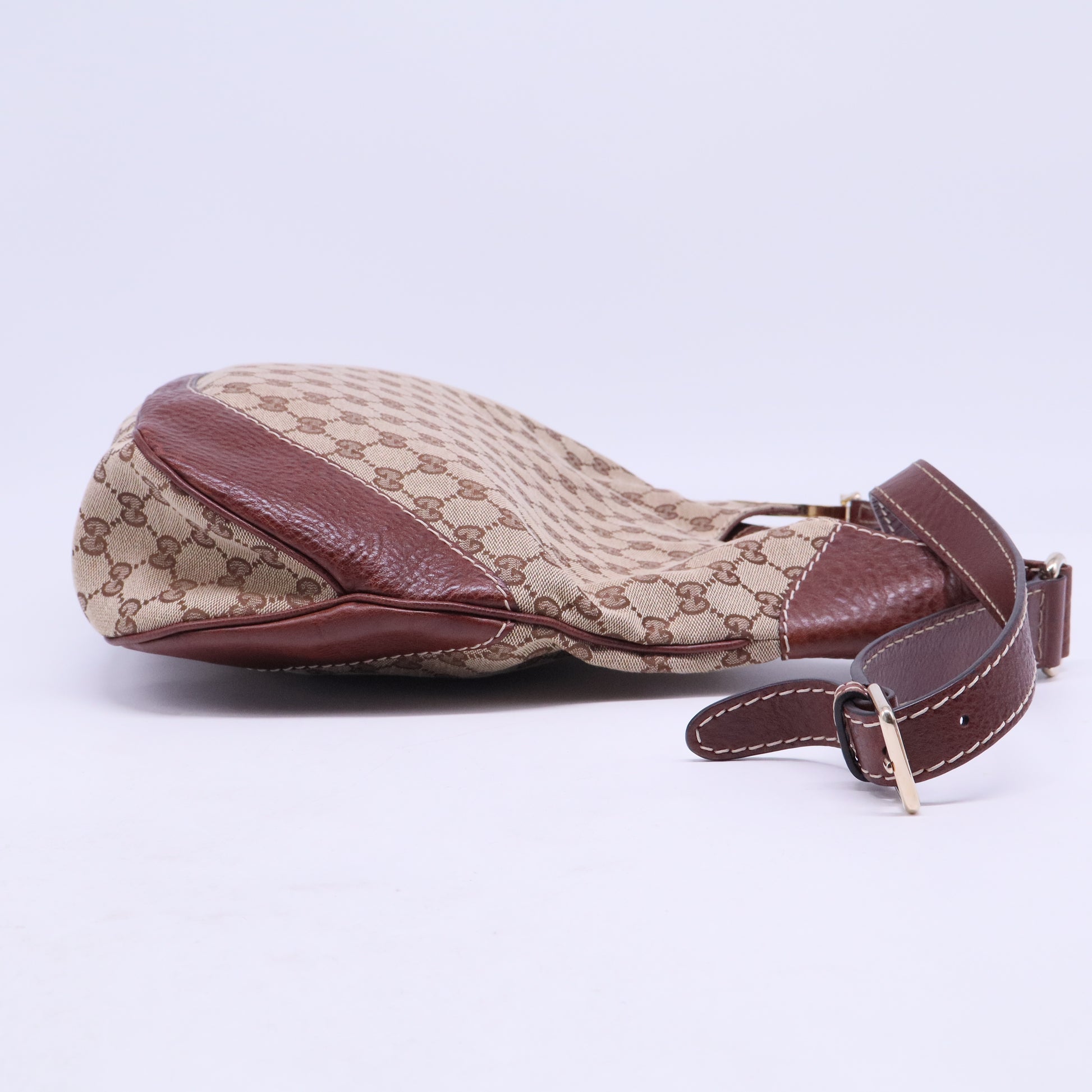 Monogram Medium Charlotte Hobo Brown Sold Out B20604