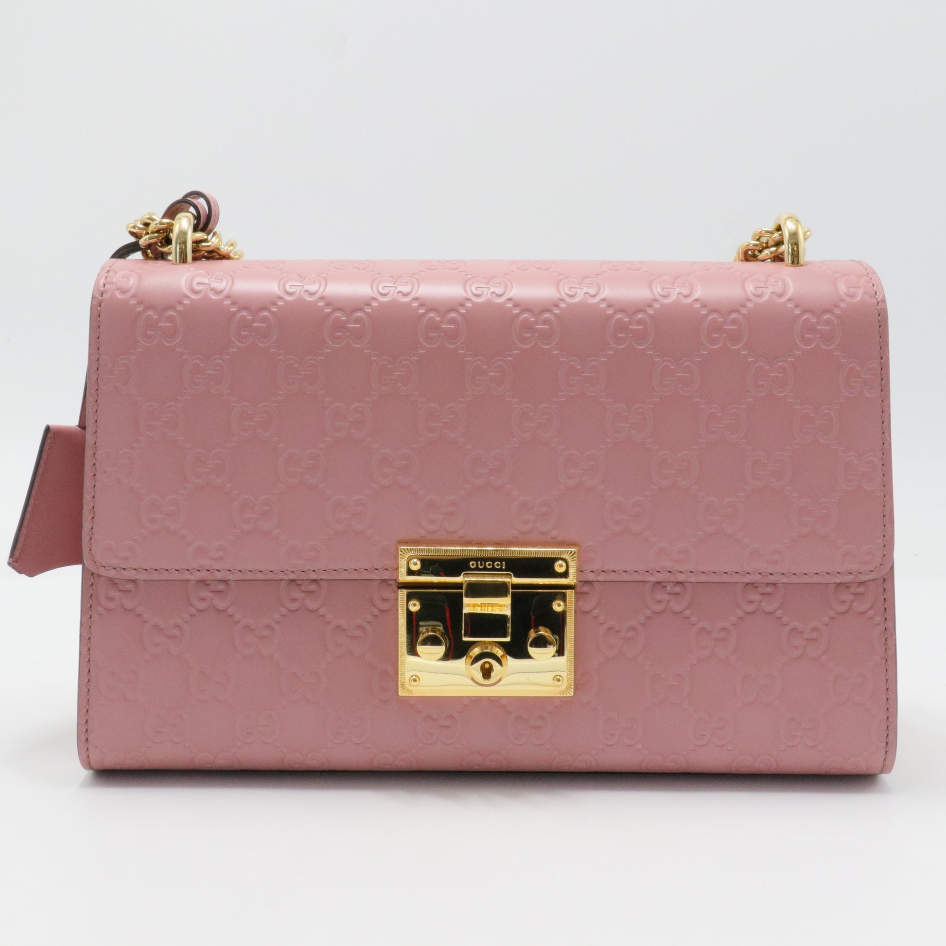 Padlock Shoulder Bag Guccissima Leather Medium