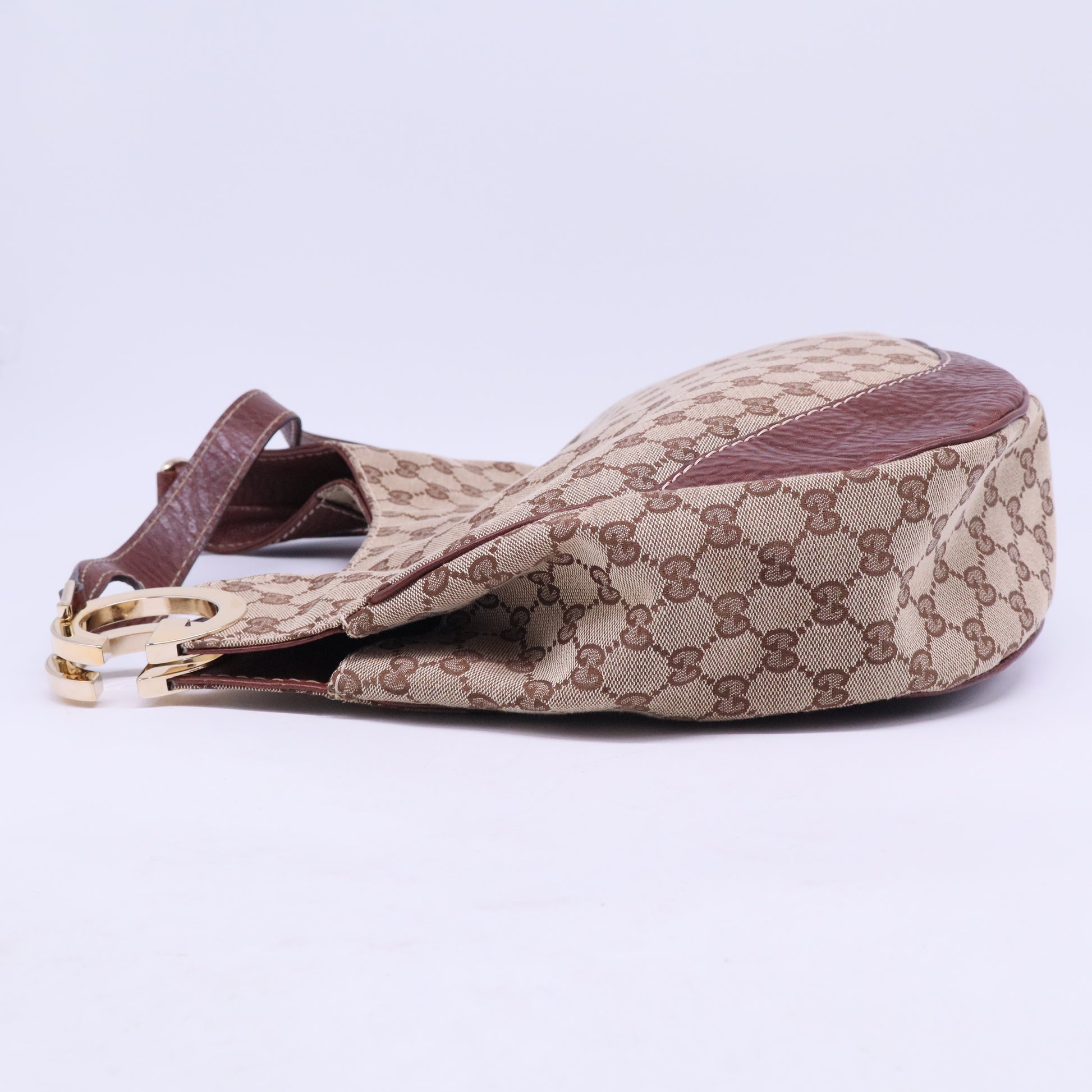 Monogram Medium Charlotte Hobo Brown Sold Out B20604