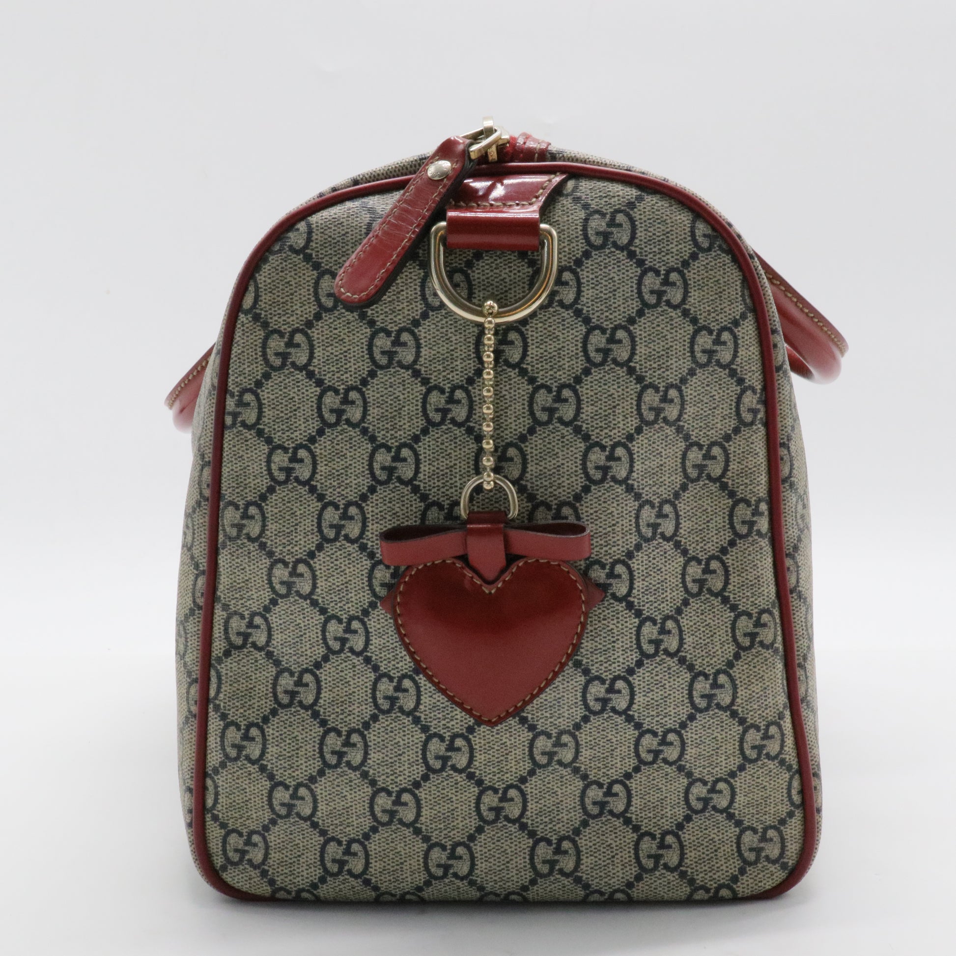 GG Supreme Tattoo Heart Joy Boston Bag