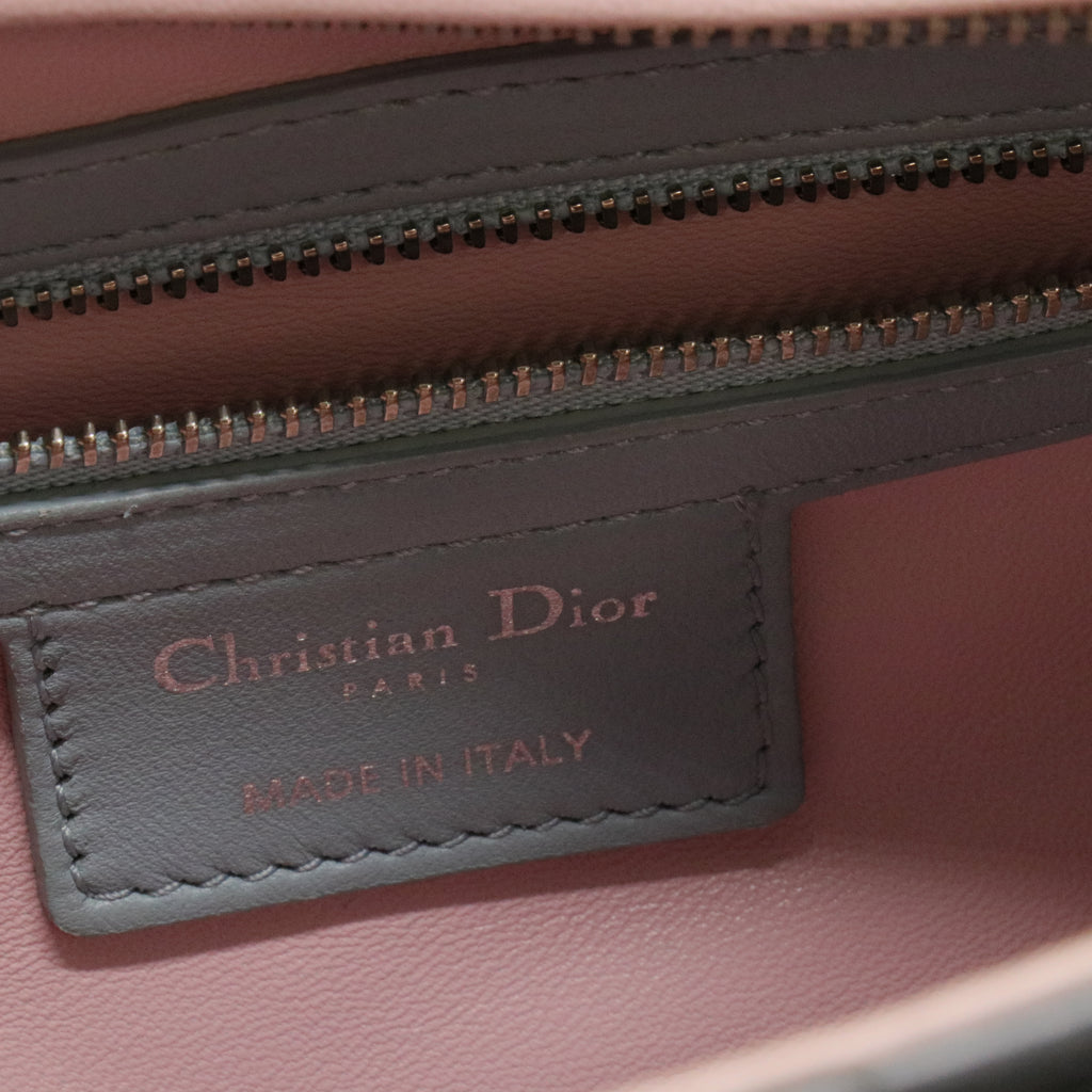 Lady Dior Large Tri Color 2013 Satchel