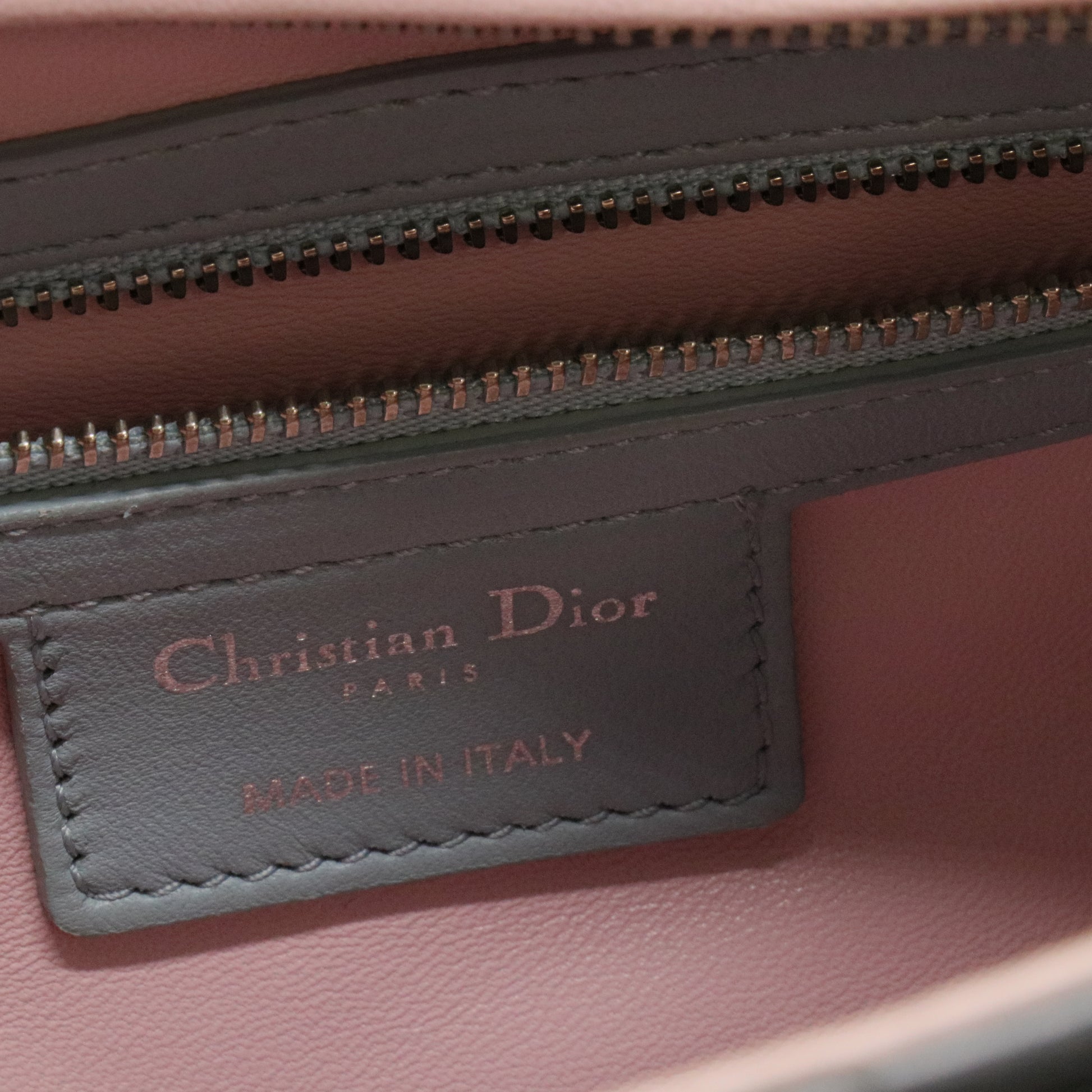 Lady Dior Large Tri Color 2013 Satchel