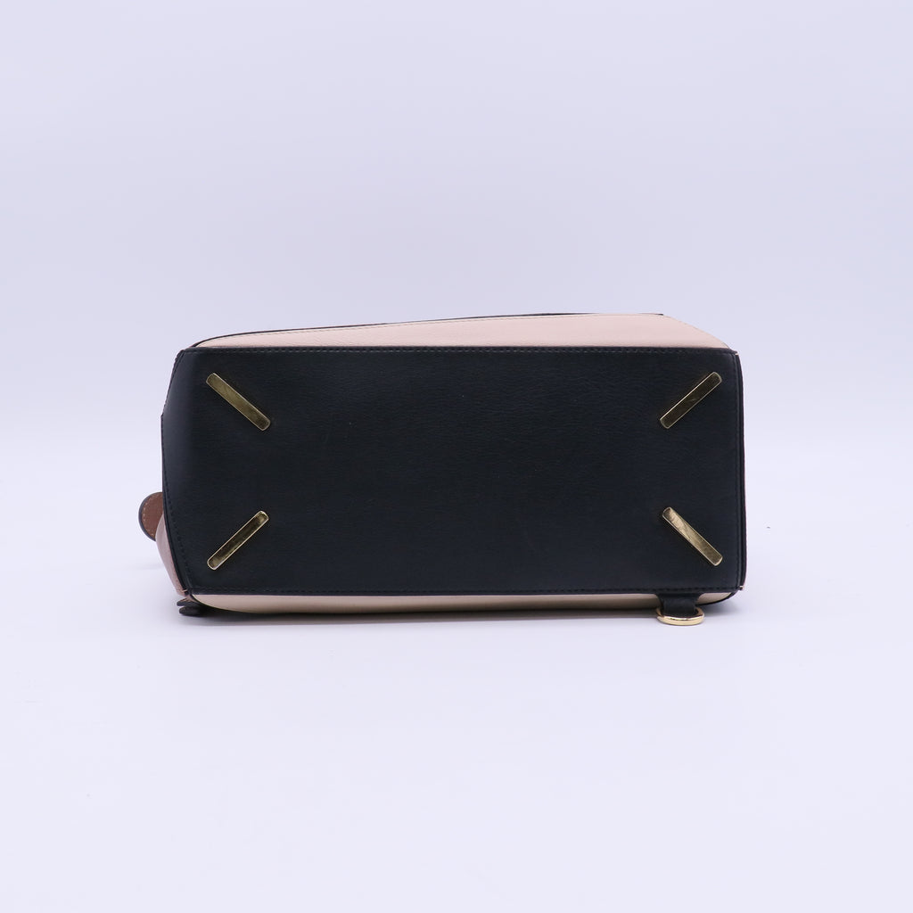 Loewe Puzzle Bag Leather Medium Twins B21077