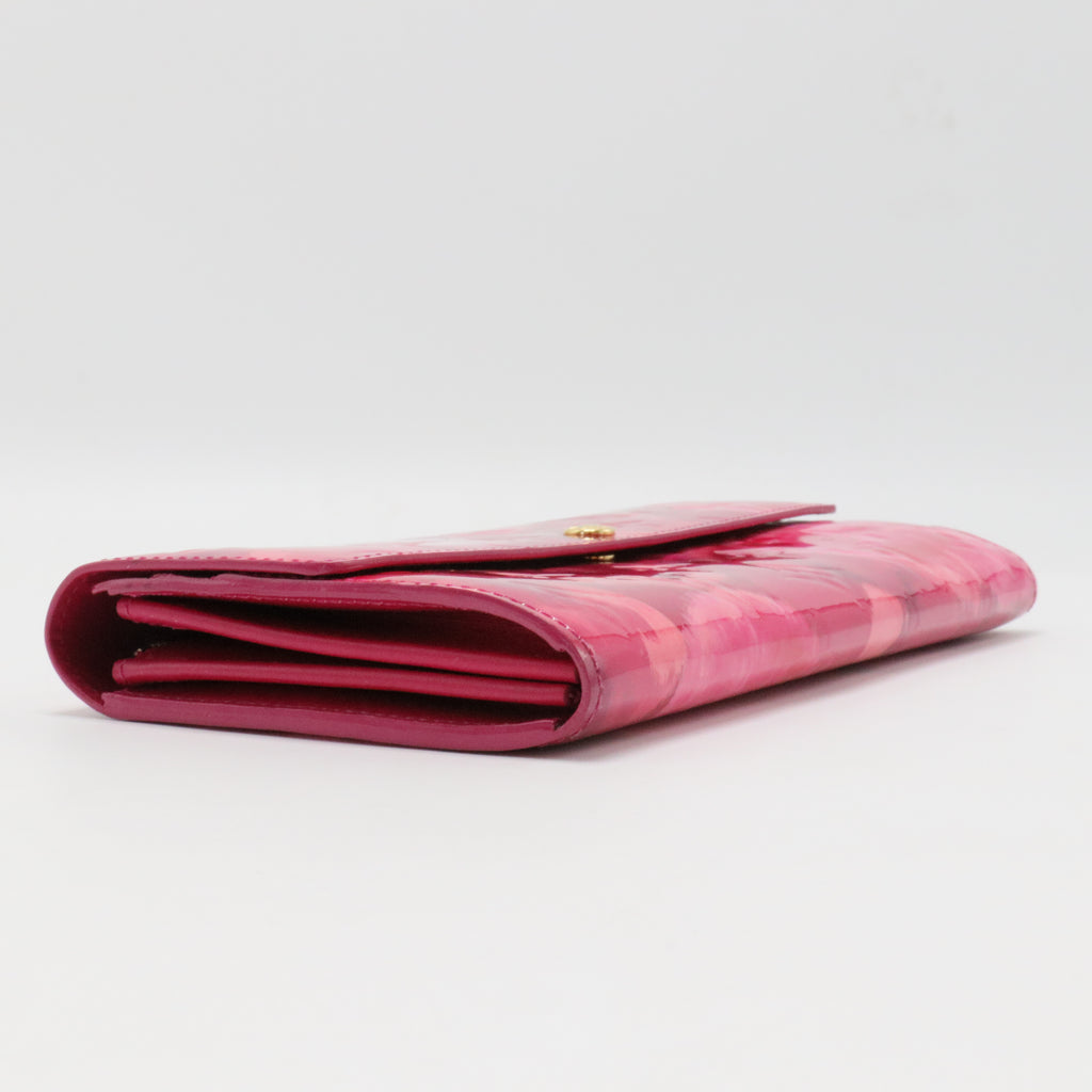 2013 Vernis Patent Leather Sarah Retiro Wallet