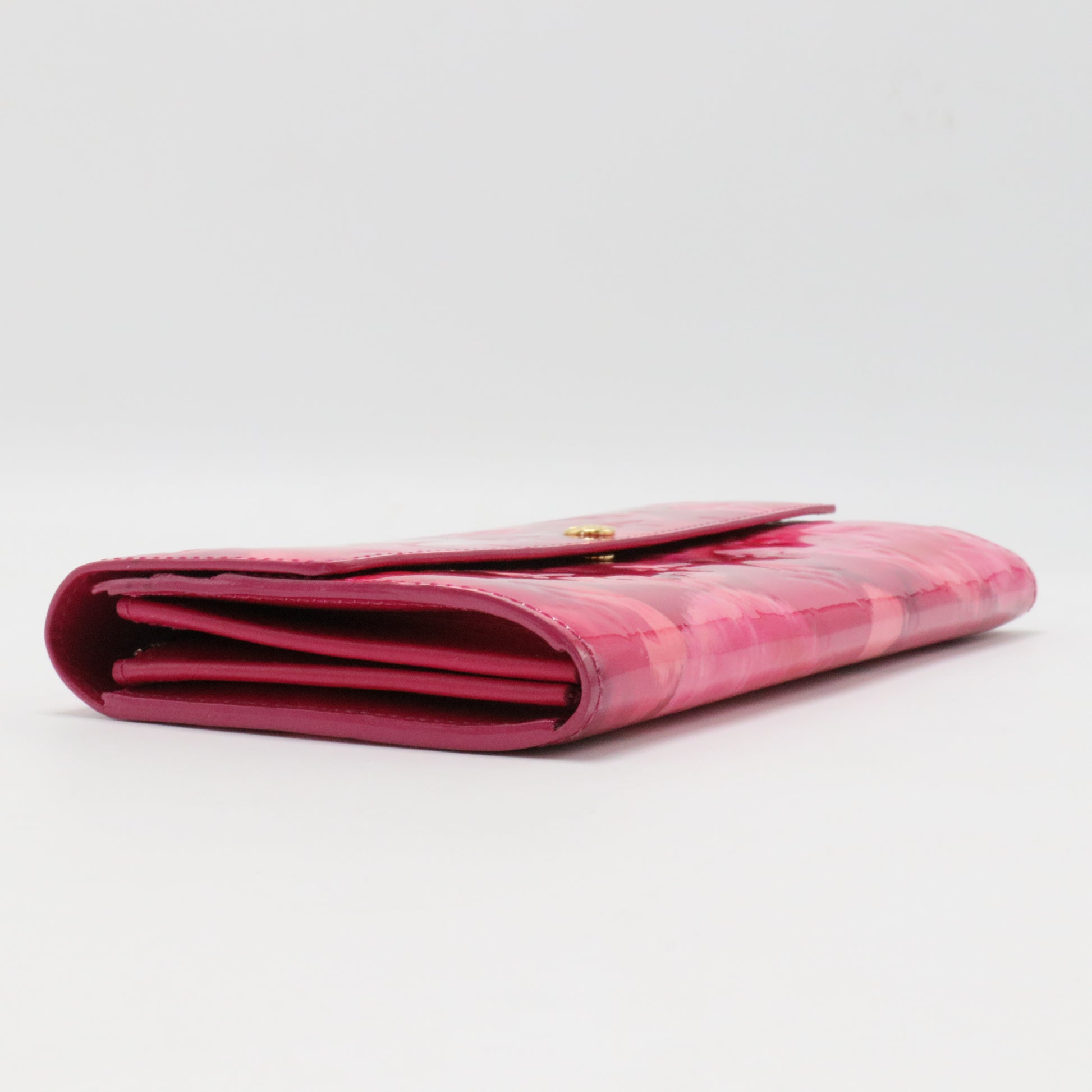 2013 Vernis Patent Leather Sarah Retiro Wallet