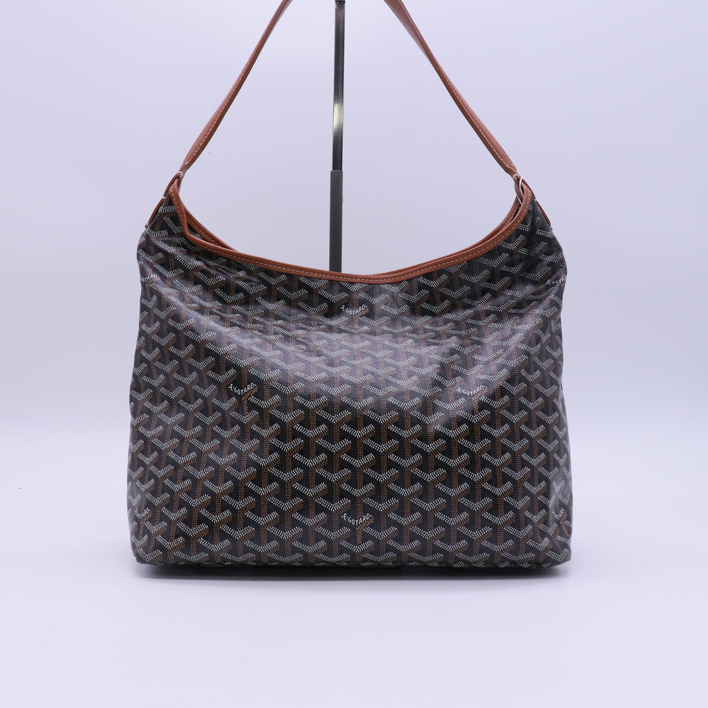 Goyard Goyardine Boheme Hobo Black Gold twins LDJ3905
