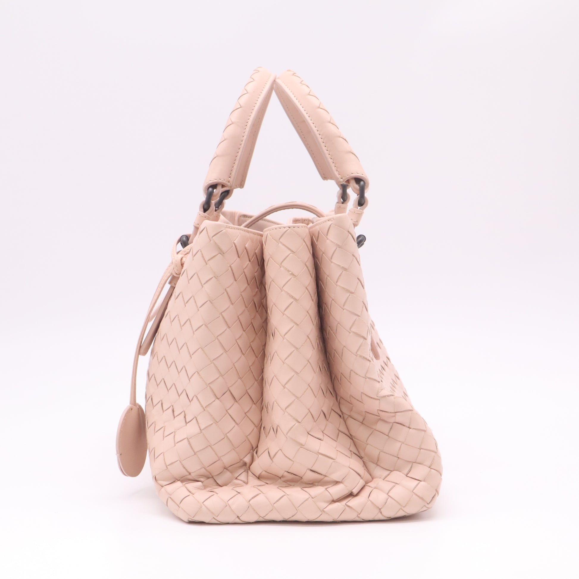 Bottega Veneta Small Intrecciato Roma Satchel Bag B23062