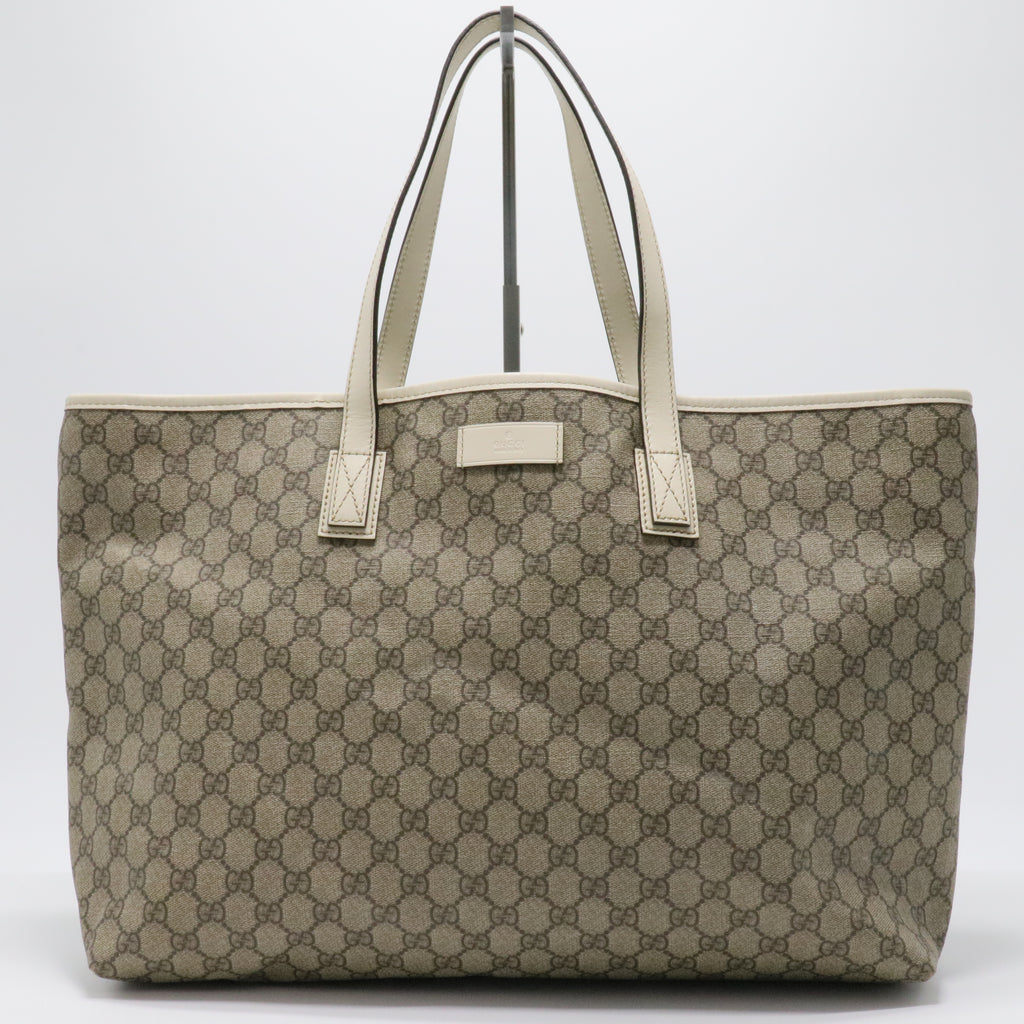 GG Supreme Tote Bag Beige