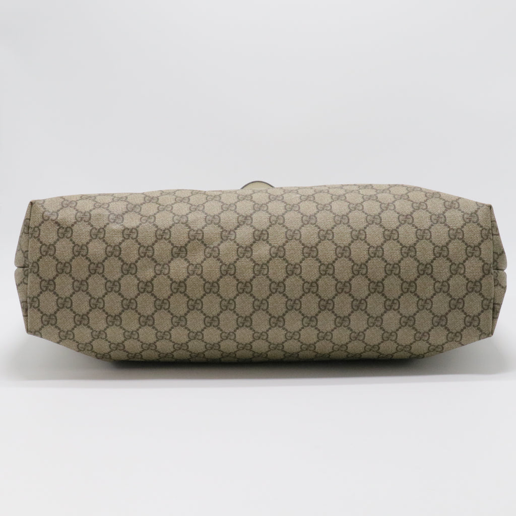 GG Supreme Tote Bag Beige