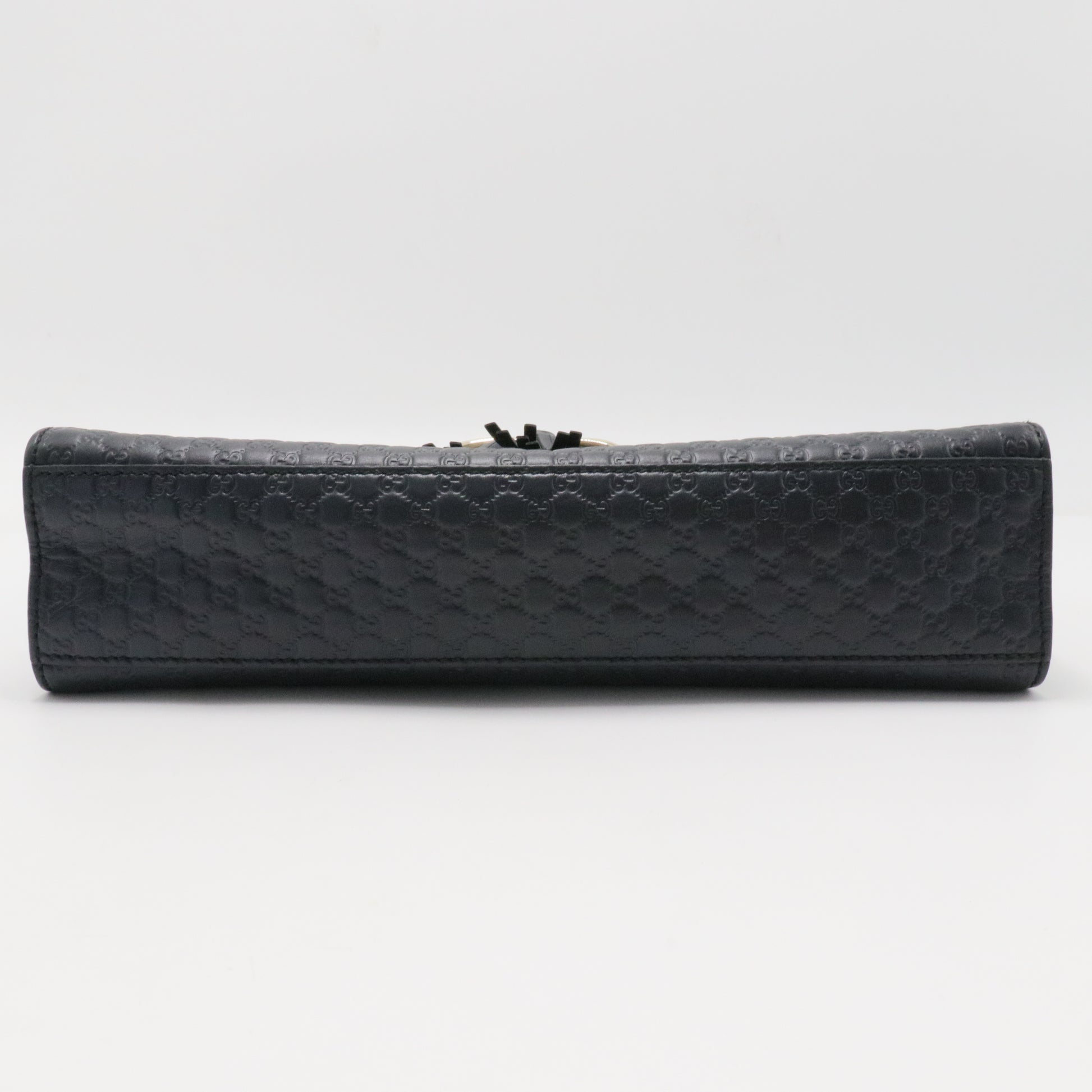 Emily Chain Flap Bag (Outlet) Microguccissima Leather Medium