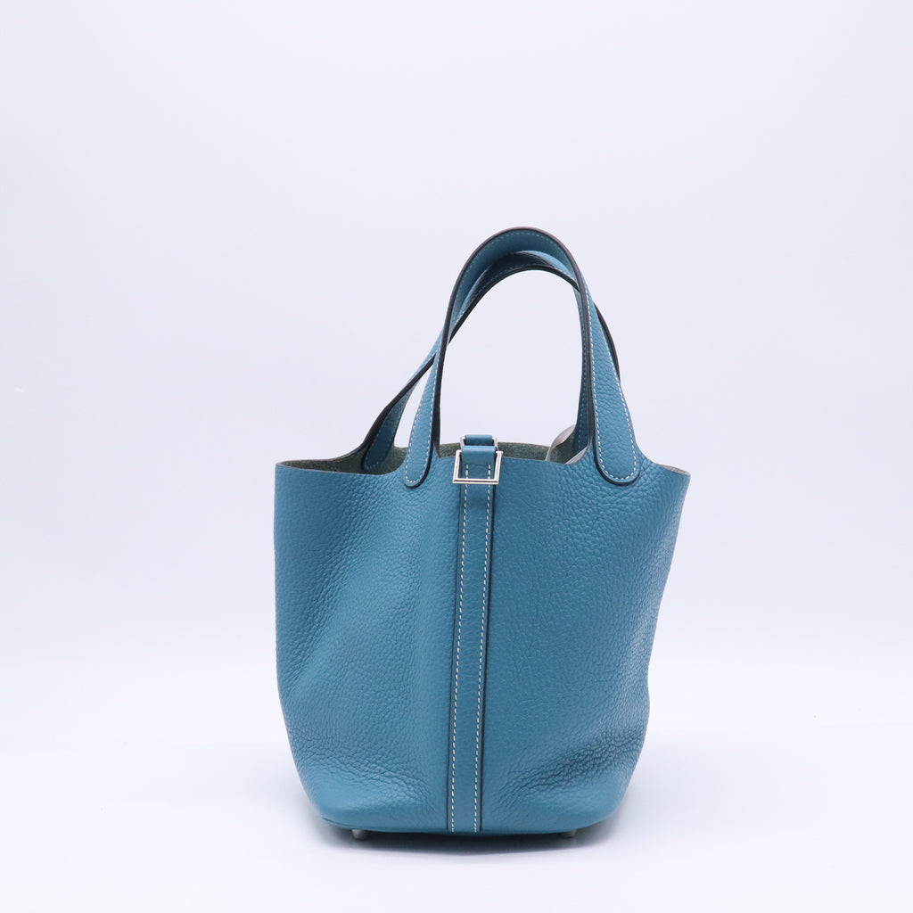 Hermes Picotin Lock Bag Clemence PM Twins B21758