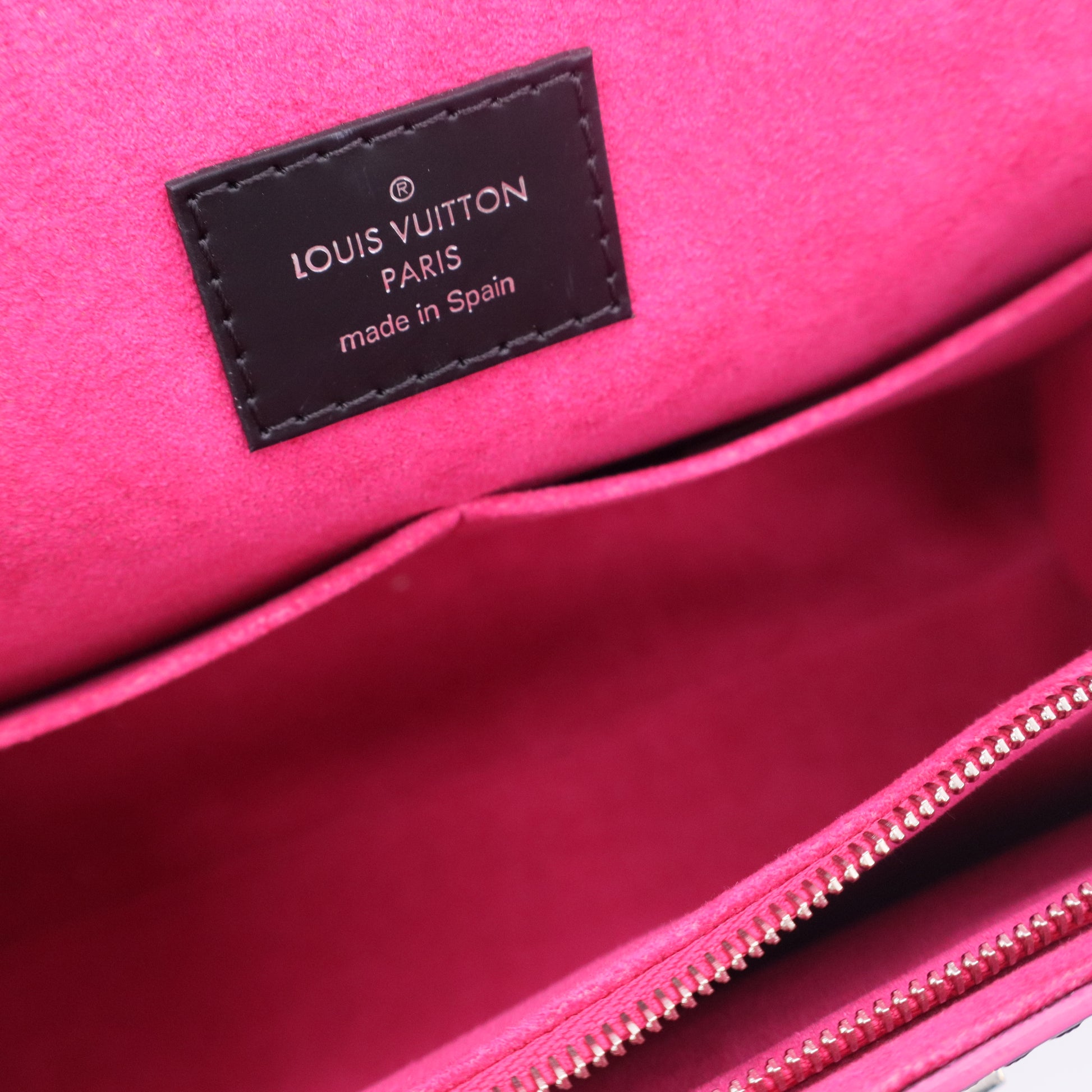 Louis Vuitton Indigo Epi Leather Cluny MM Bag twins LDJ3386