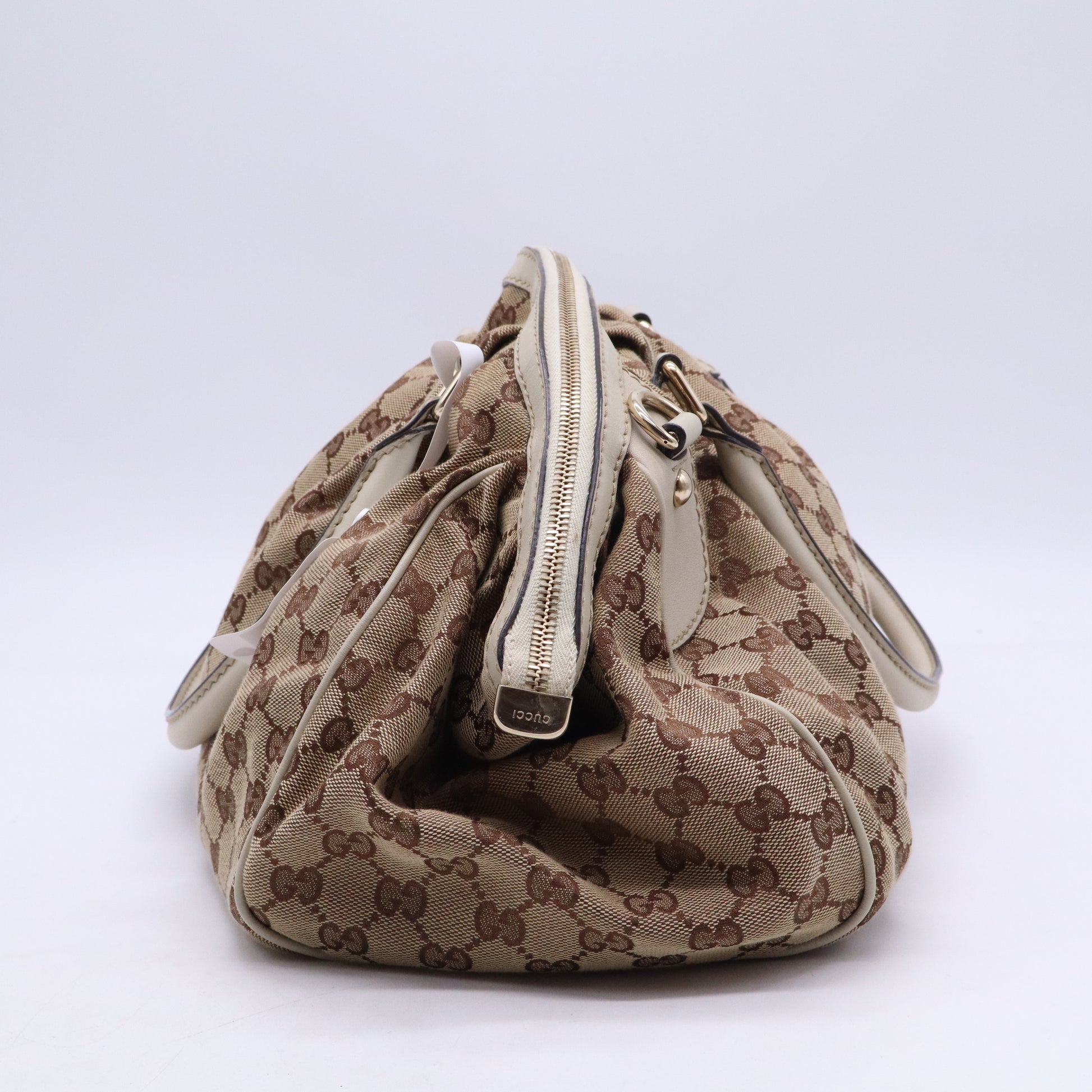 Sukey Tote GG Canvas with Leather Medium B21237