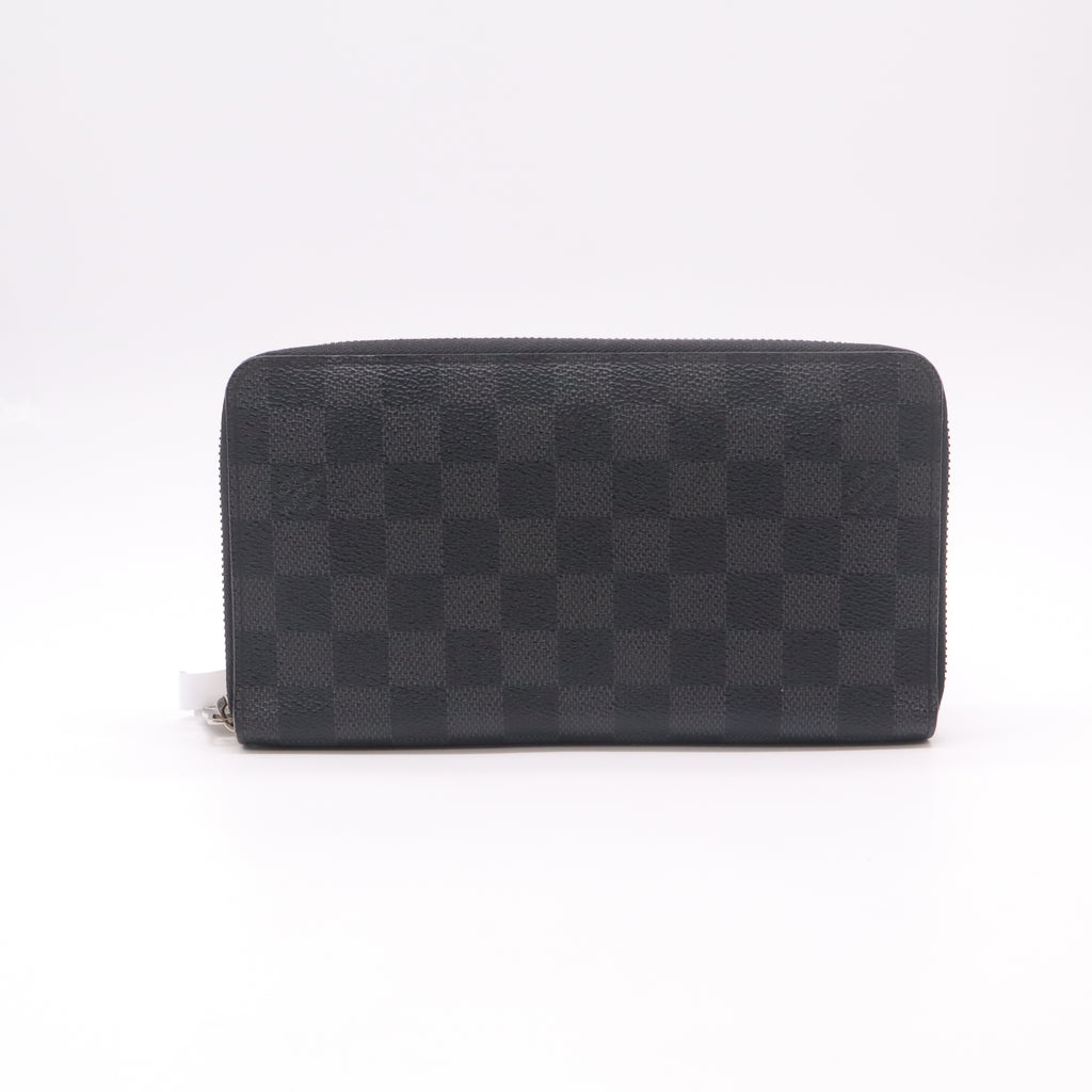 Louis Vuitton Zippy Wallet Vertical in Damier Graphite Canvas W22439