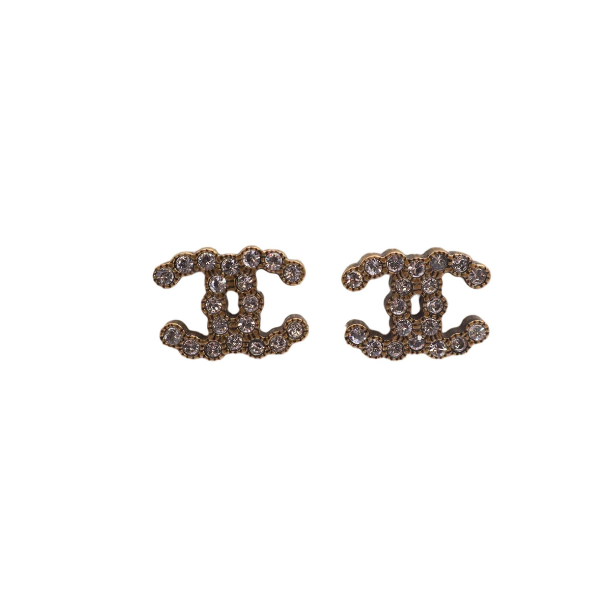 Crystal City Of Lights CC Earrings Gold W23567
