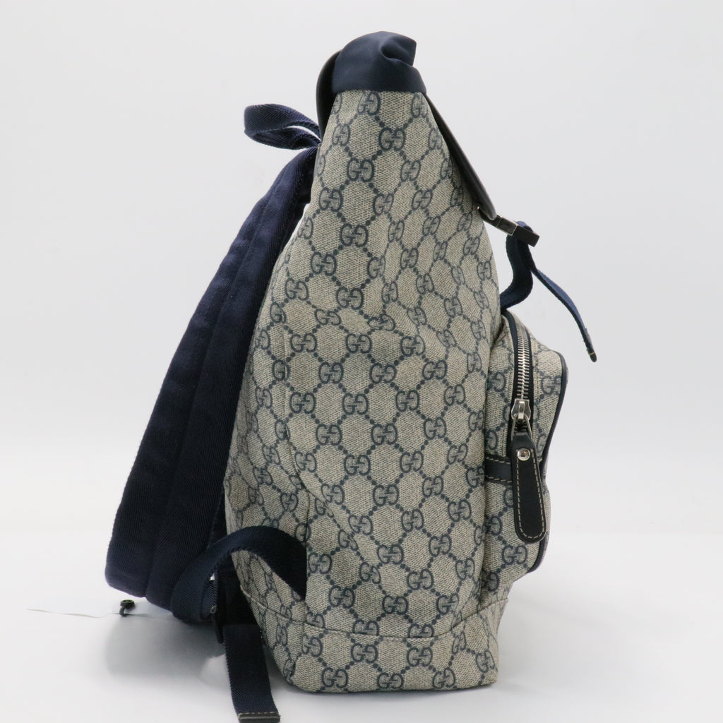 Buckle Backpack GG Coated Canvas Medium