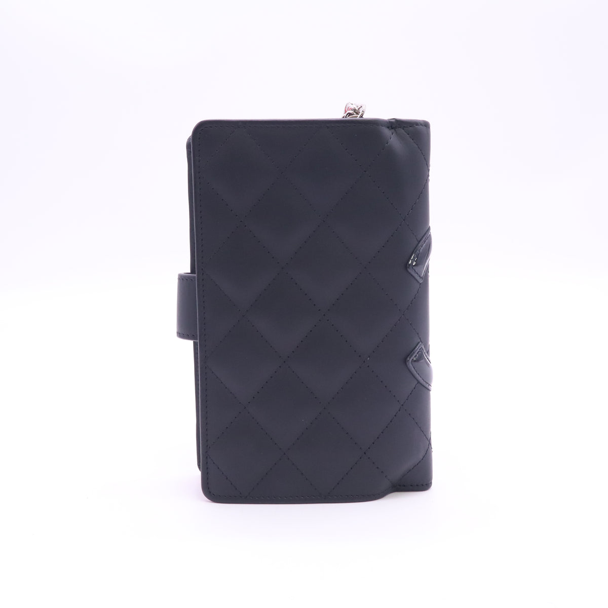 Calfskin Cambon Zipped Pocket Wallet Black W23590