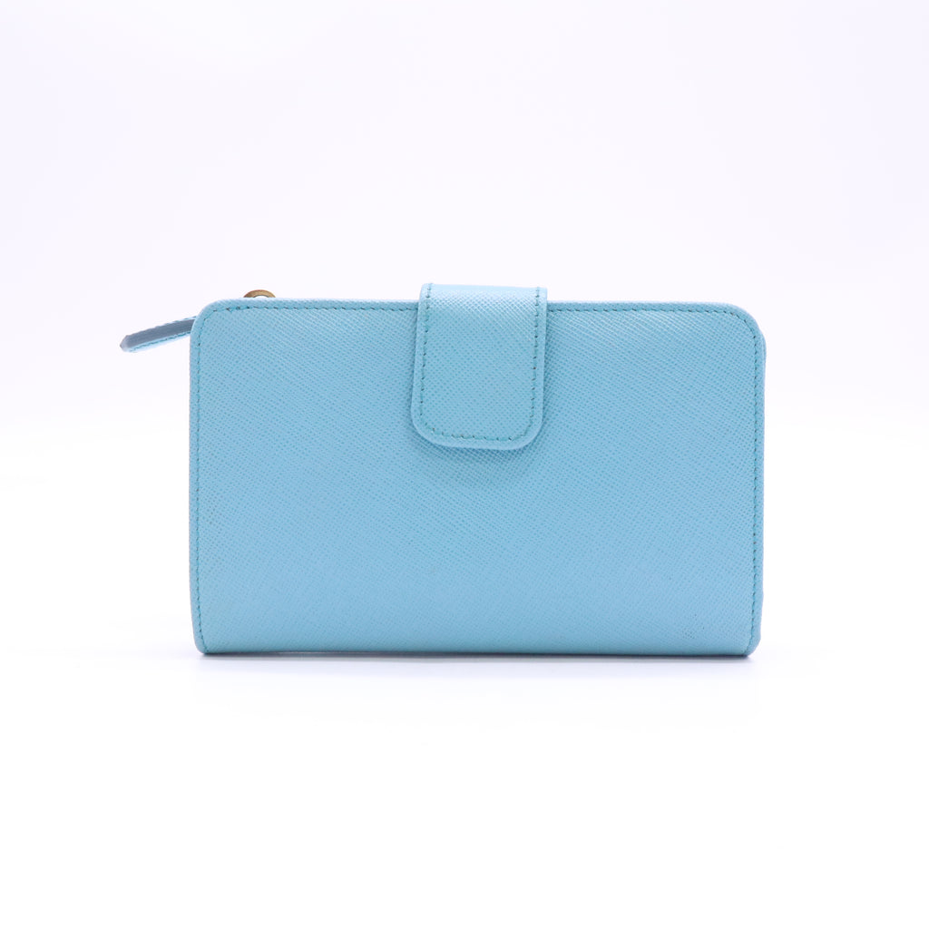 Saffiano Metal Leather French Purse W23552