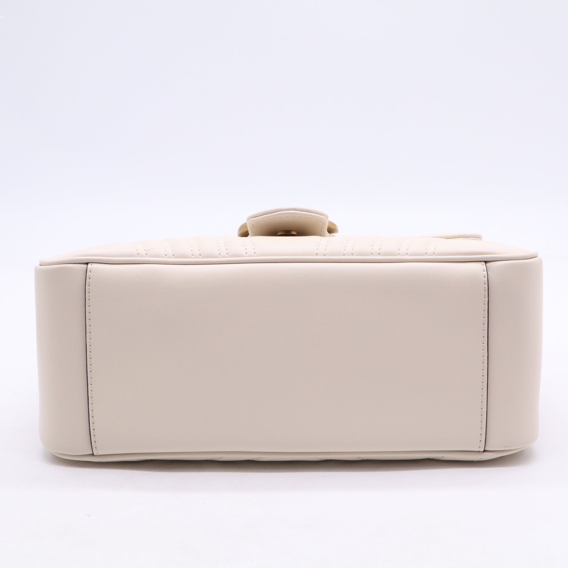 GG Marmont Top Handle Flap Bag Matelasse Leather Medium Twins LDJ3897