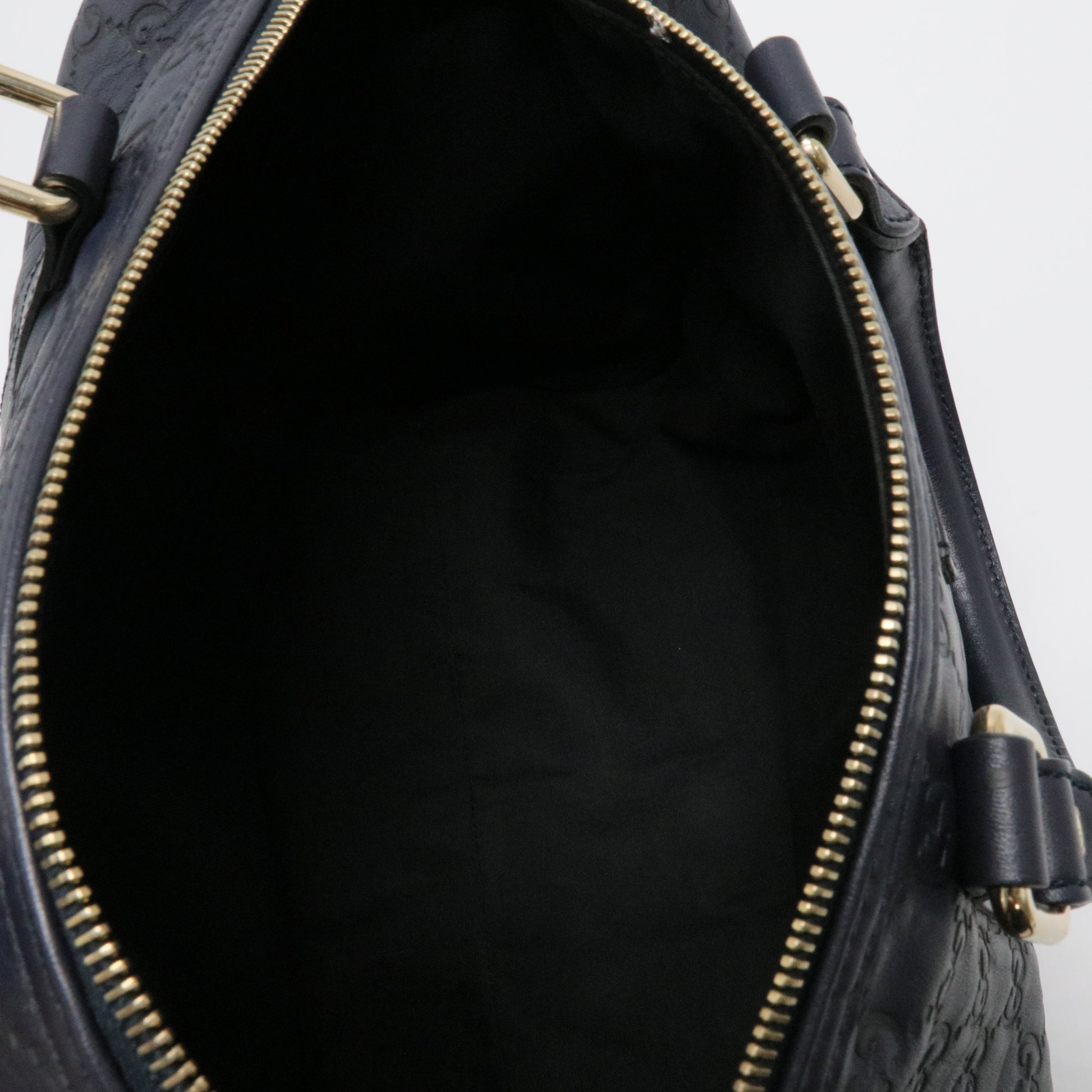 Dark Brown Guccissima Leather Medium Joy Boston Bag