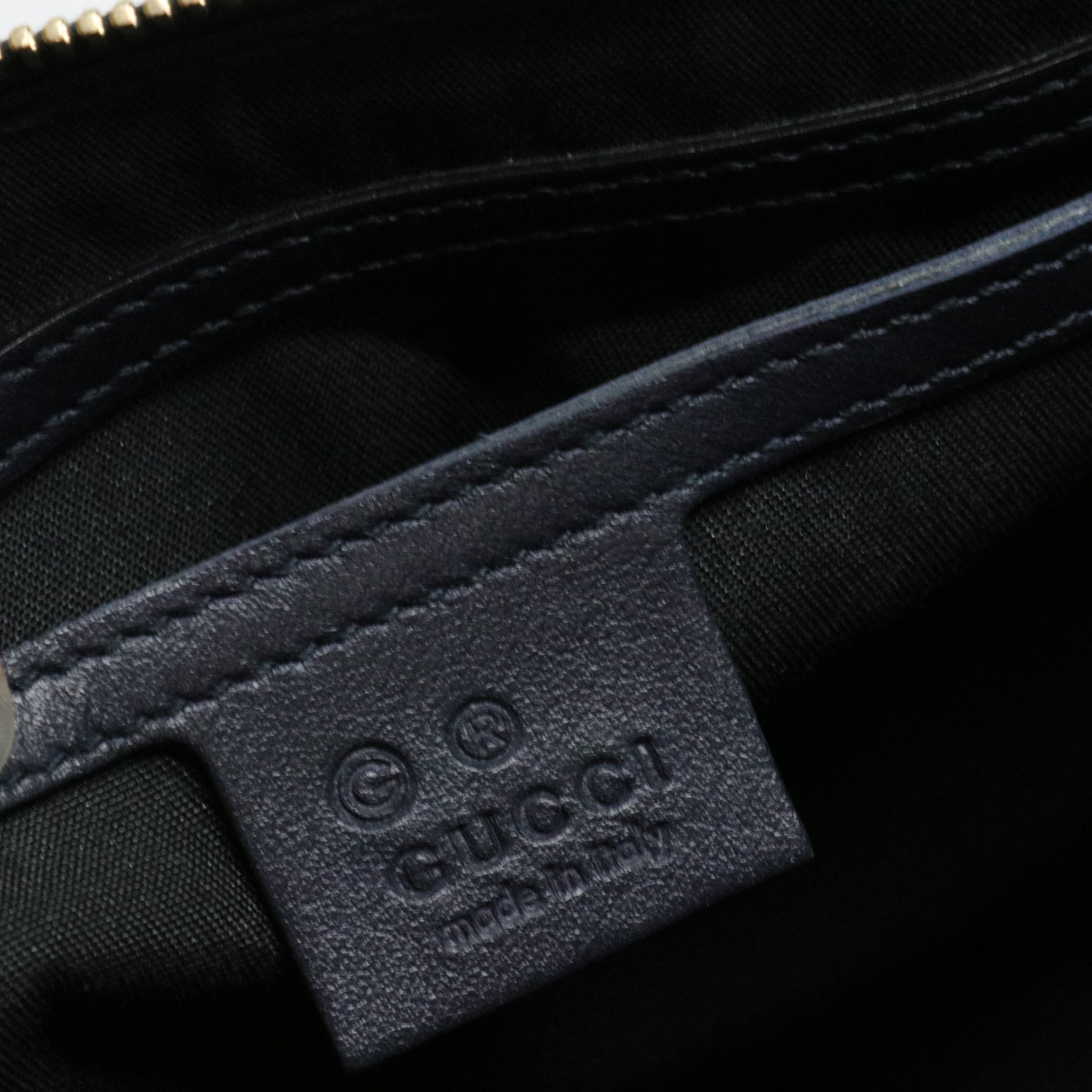 Dark Brown Guccissima Leather Medium Joy Boston Bag