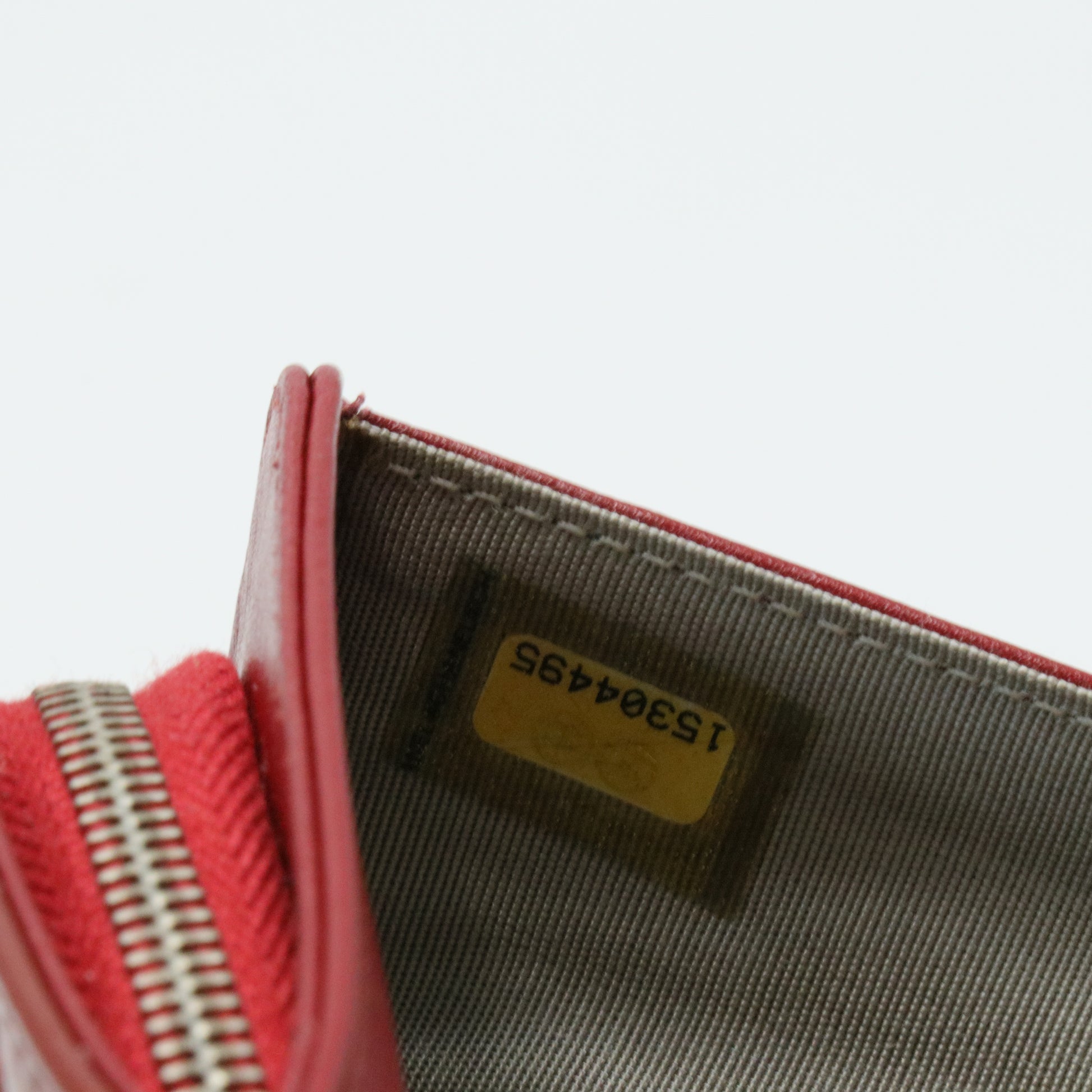 French Wallet Quilted Patent Wallet
