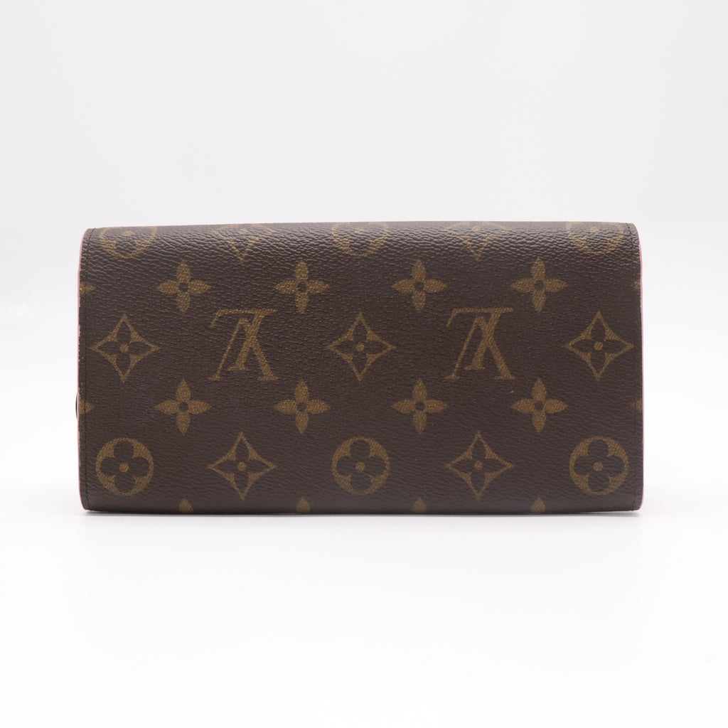 Louis Vuitton Monogram Canvas Blooming Flowers Emilie Wallet W22394
