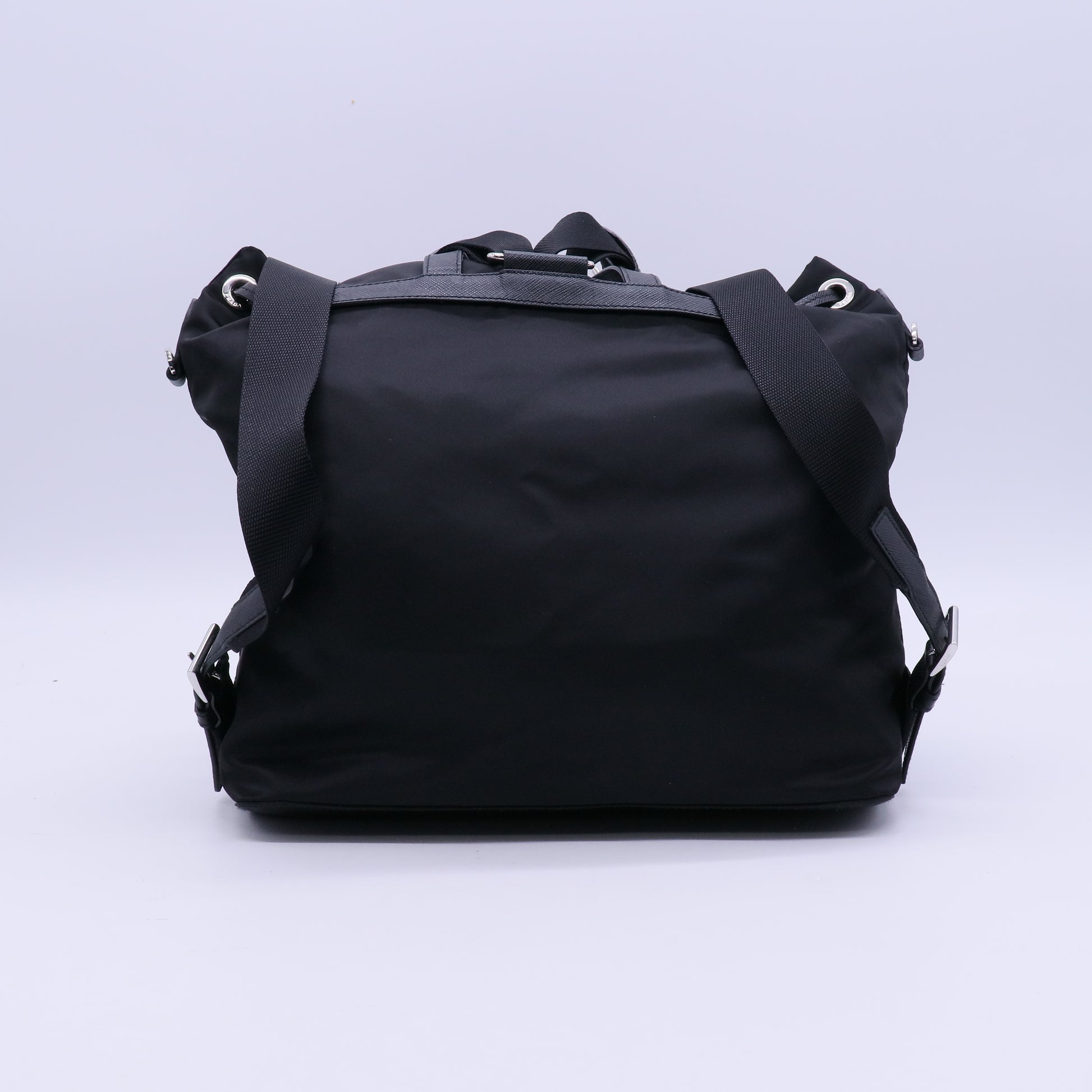 Prada Backpack Nylon Black/ Multicoloured twins LDJ3864
