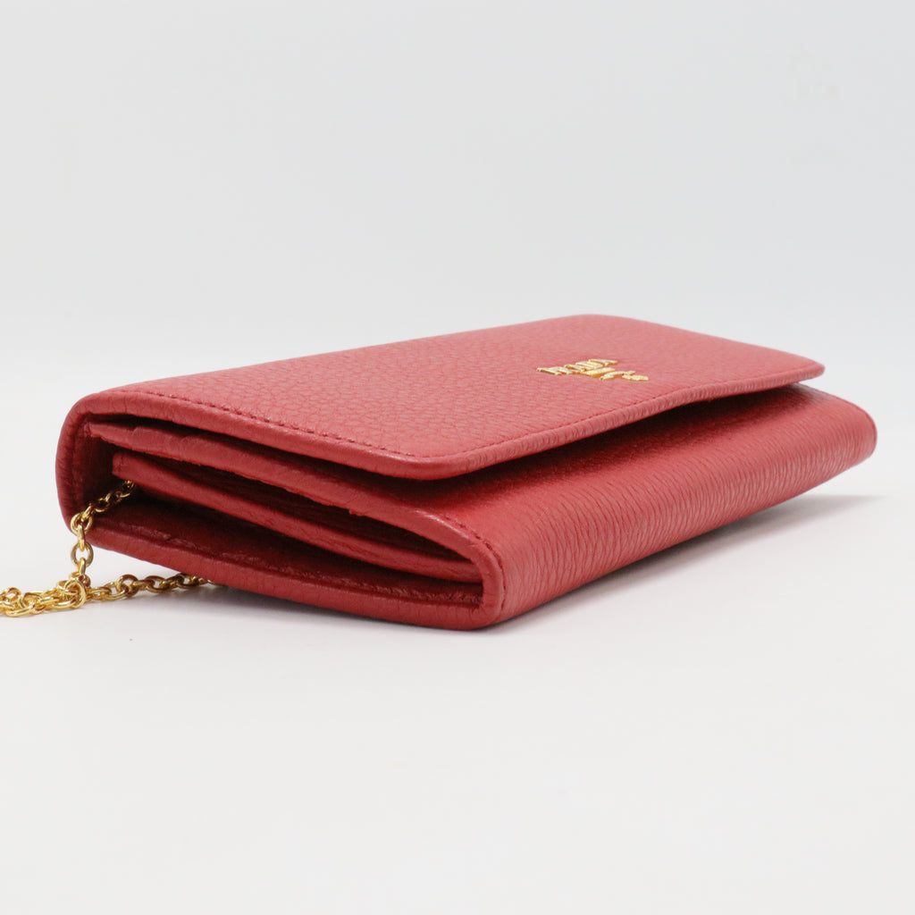 Vitello Daino Continental Flap Wallet