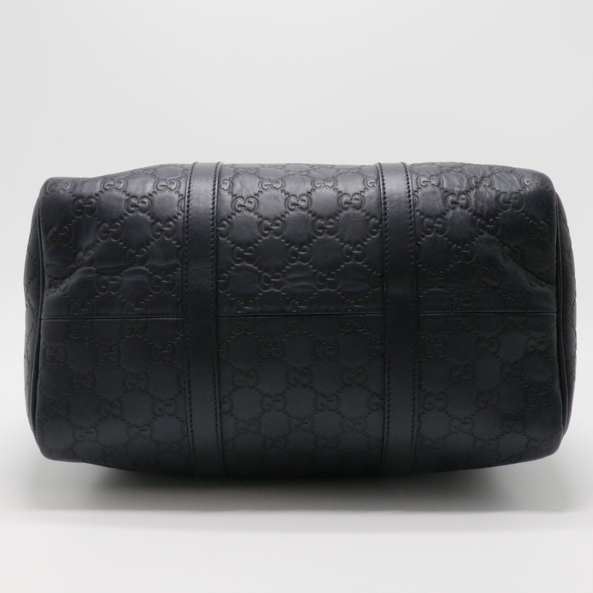 Dark Brown Guccissima Leather Medium Joy Boston Bag