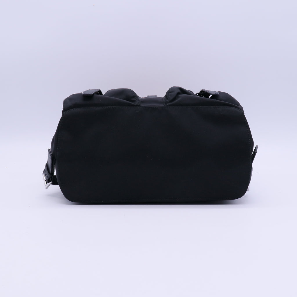 Prada Backpack Nylon Black/ Multicoloured twins LDJ3864