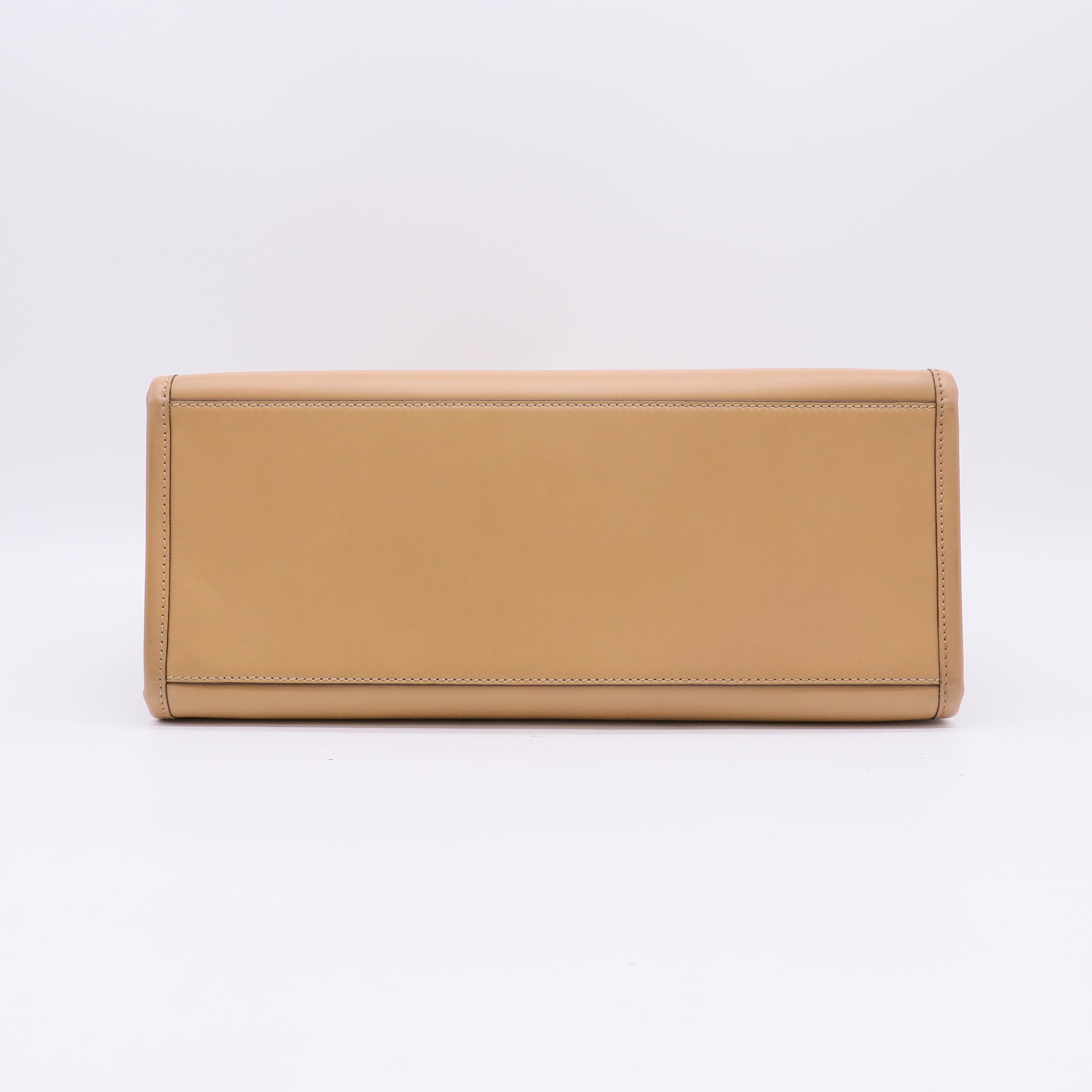 Fendi Sunshine Medium Leather Tote Bag Beige B22931