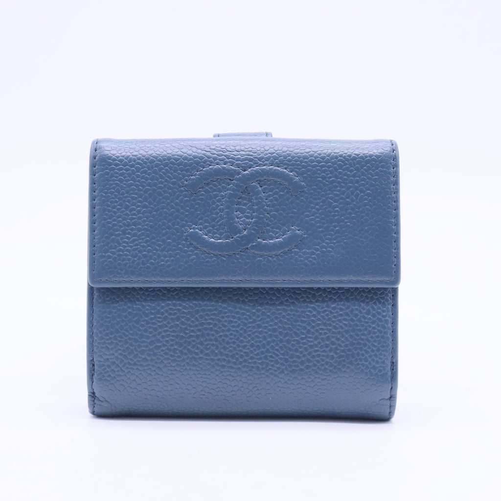 Blue Vintage Compact Wallet w20087