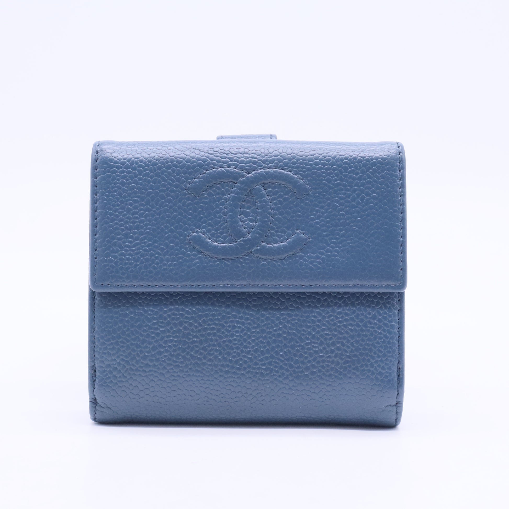Blue Vintage Compact Wallet w20087