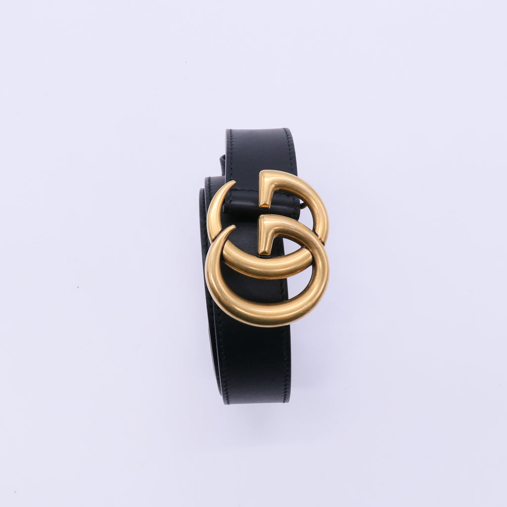 GUCCI MARMONT BELT | Black W21194