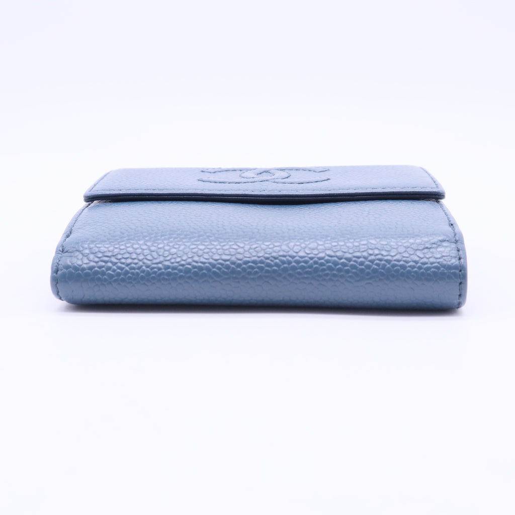 Blue Vintage Compact Wallet w20087