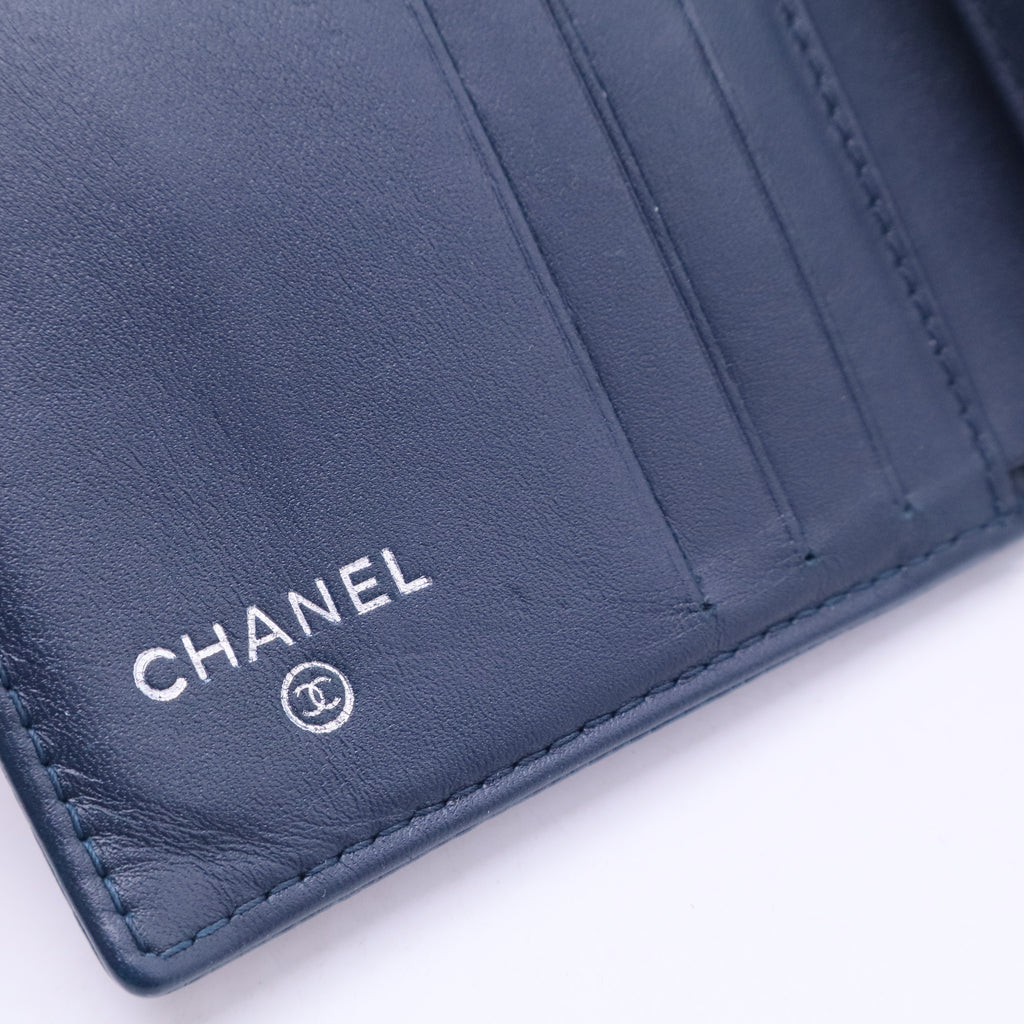 Blue Vintage Compact Wallet w20087