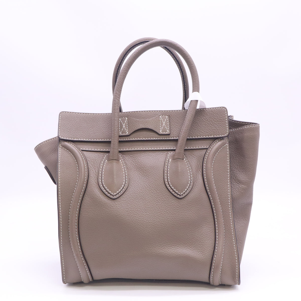 Drummed Calfskin Micro Luggage Souris B24762
